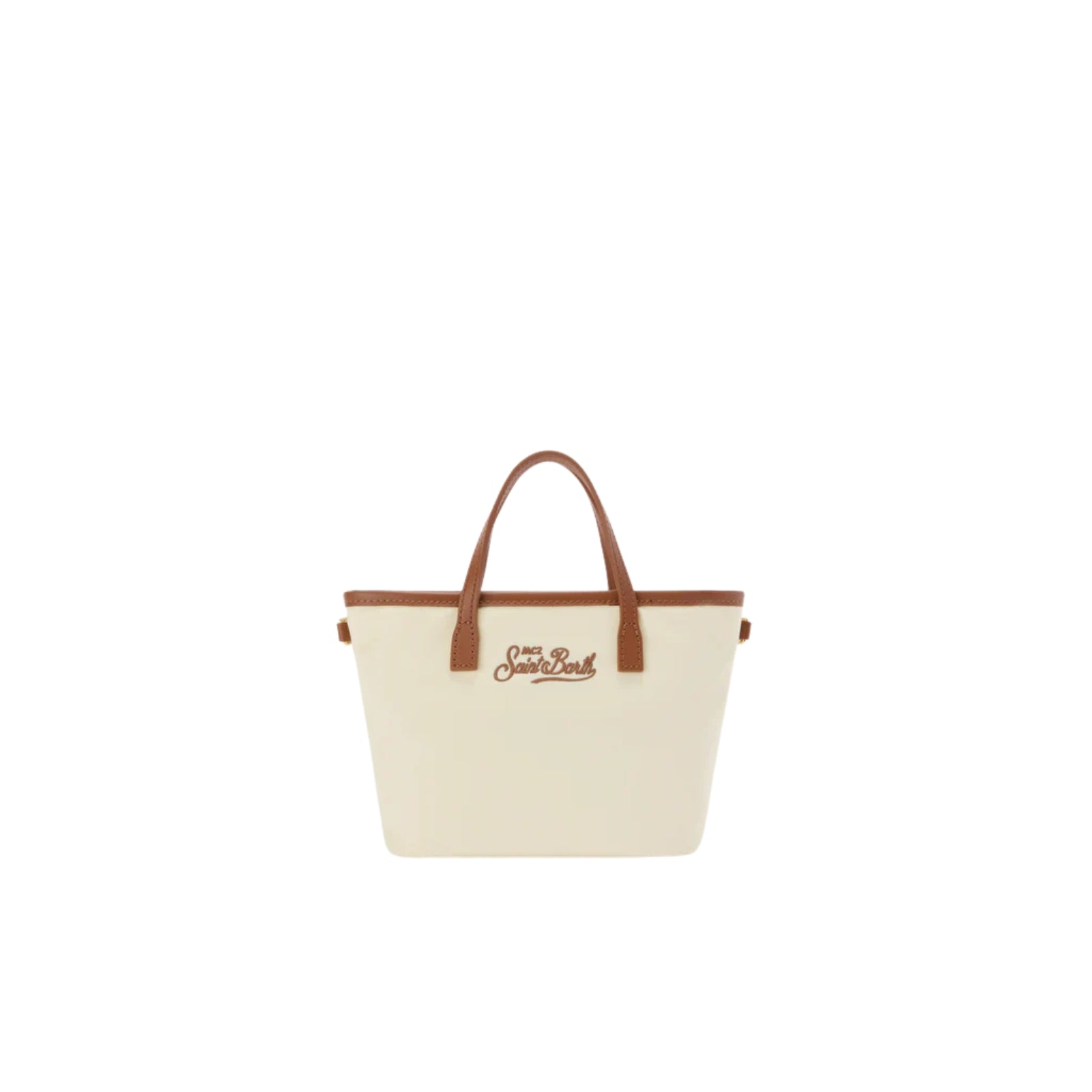 Borsa City mini in nylon - BEIGE