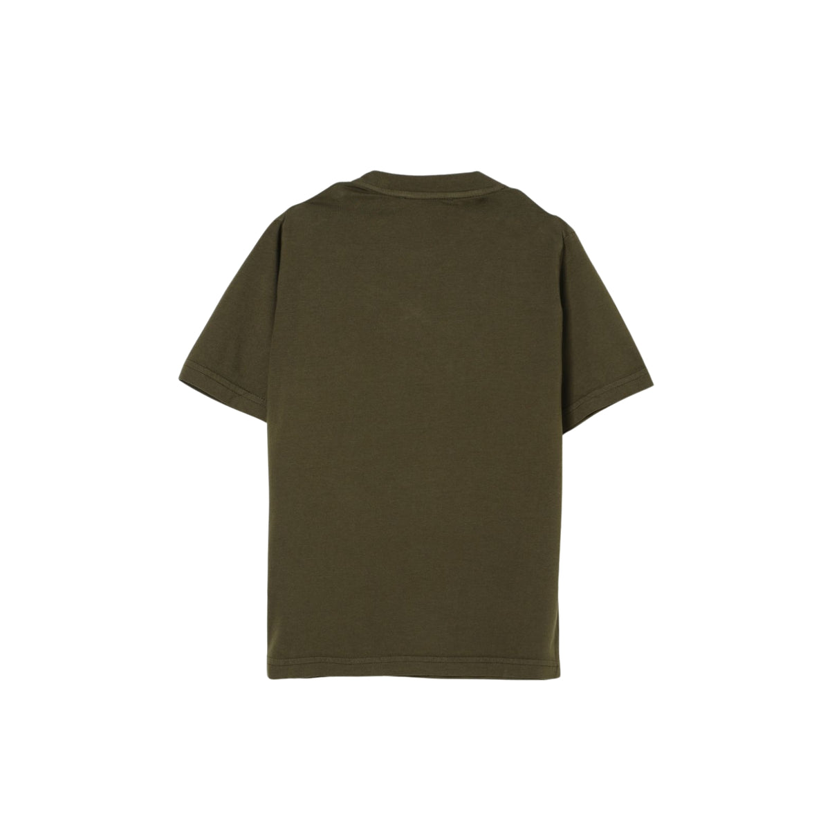 T-shirt con logo in rilievo - Verde militare