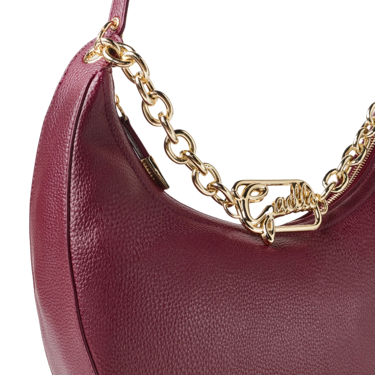 Borsa Mini Moon Bag Corsivo - Mosto