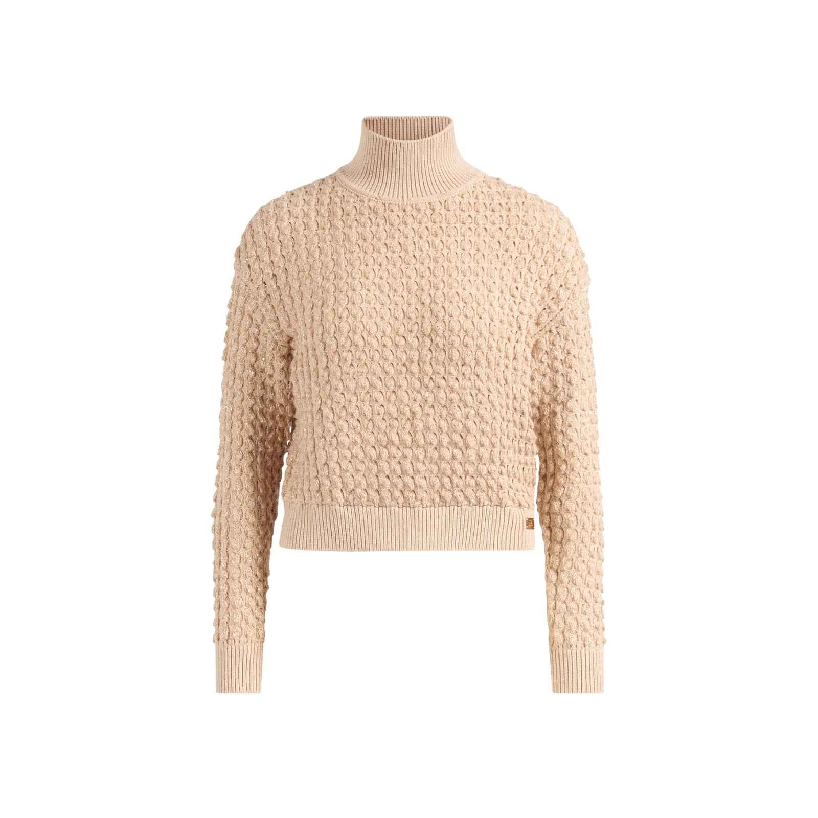 Maglia in bouclé con paillettes - MIELE