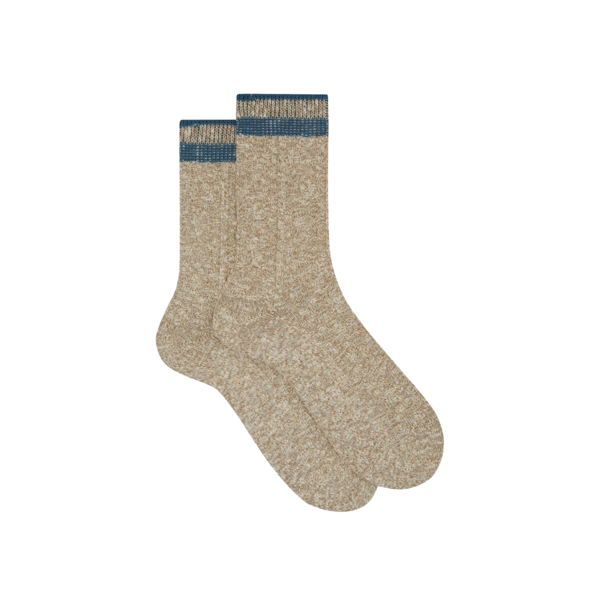 Calze corte unisex in morbido cotone - Beige