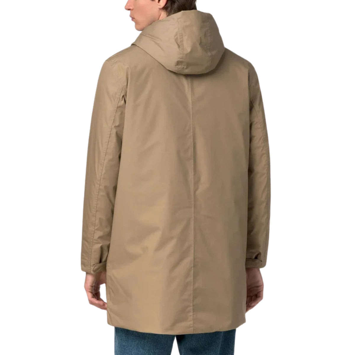 Giaccone Thomas Warm Micro Canvas-KAKI
