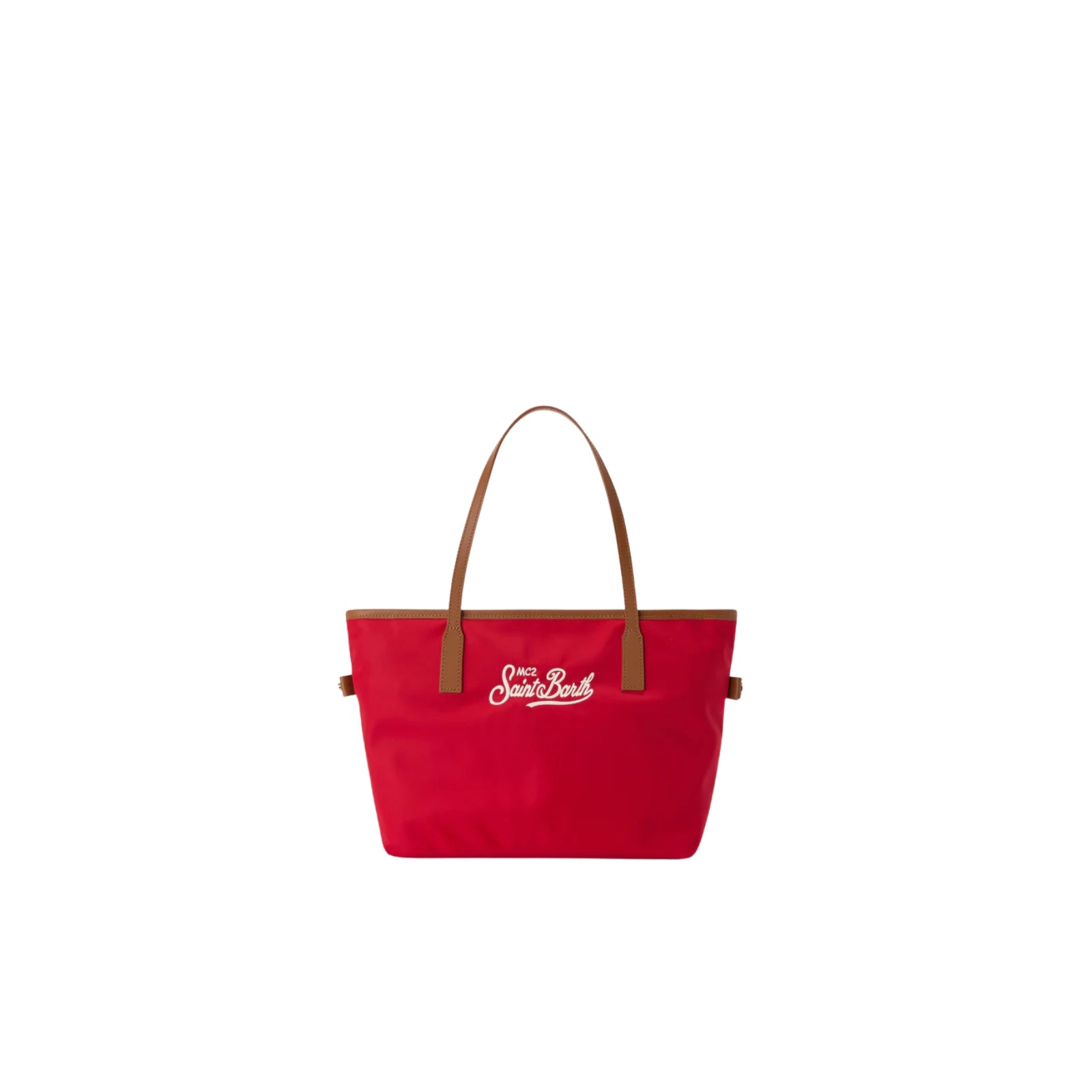 Borsa City mini in nylon - ROSSO