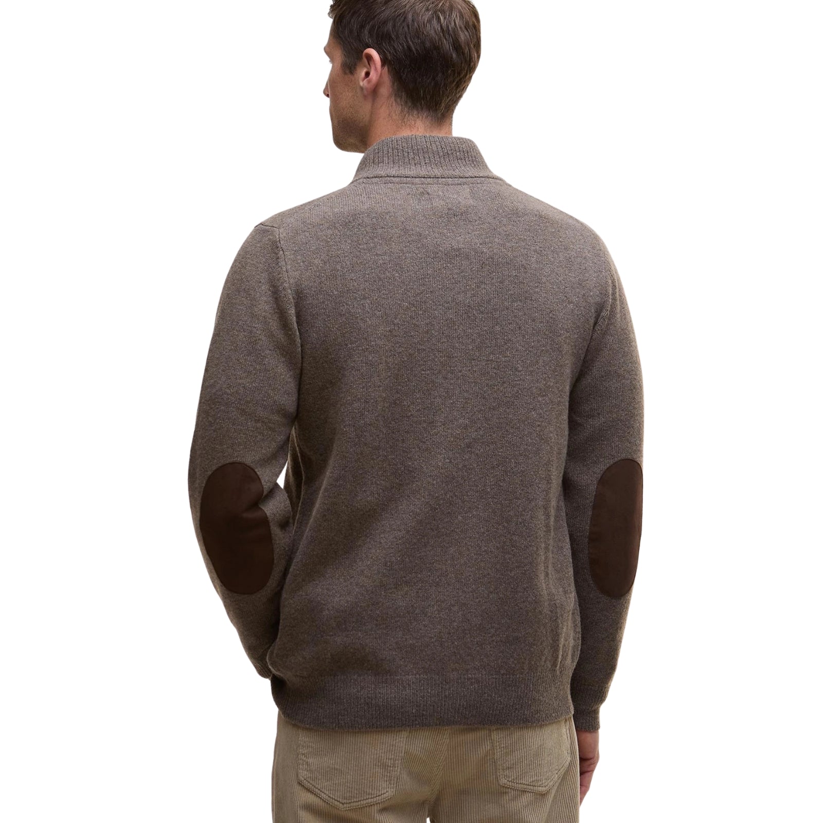 Maglione con zip e bottoni con Patch
