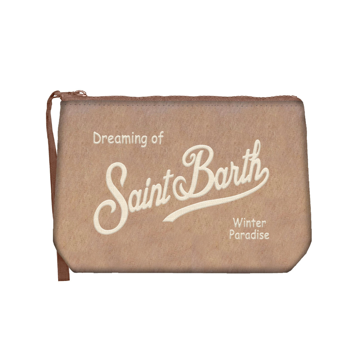 Pochette Semplice e raffinata: la lana cammello - Beige