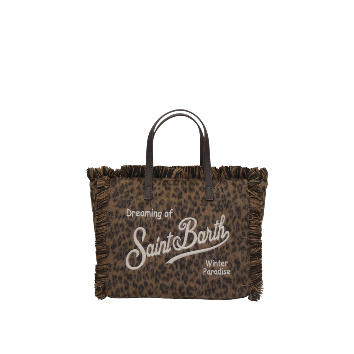 Borsa a mano Colette Felt . DARK LEOPARD
