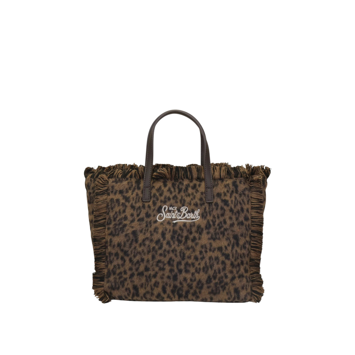 Borsa a mano Colette Felt . DARK LEOPARD