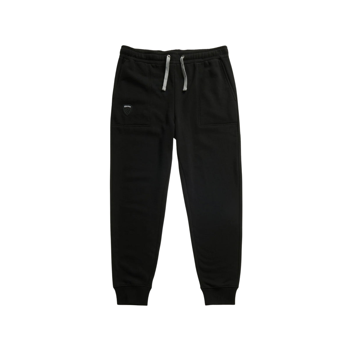 Pantalone in felpa con coulisse - Nero