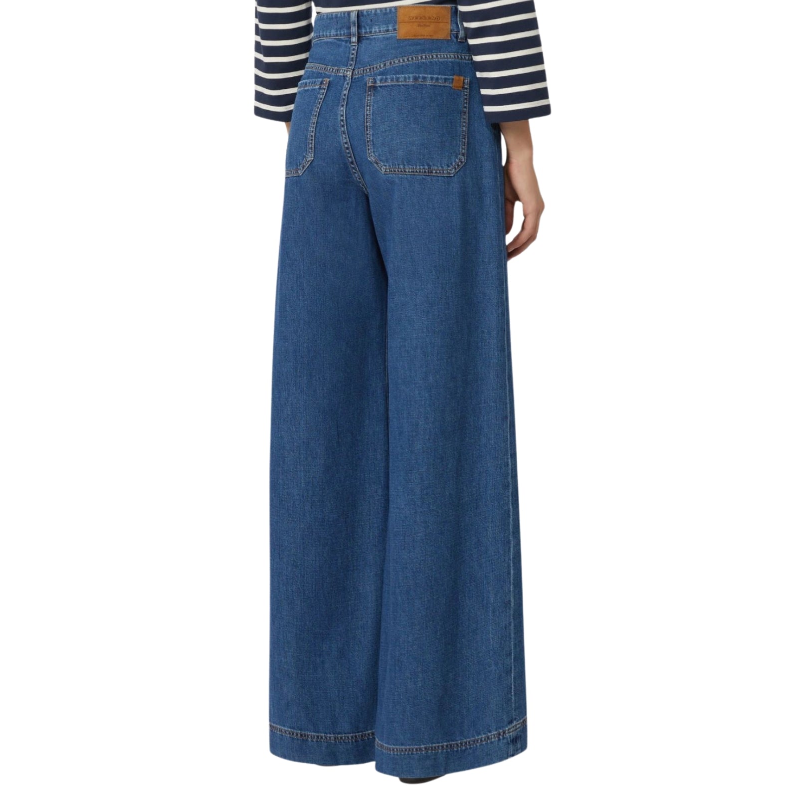 JEANS AMPIO IN DENIM