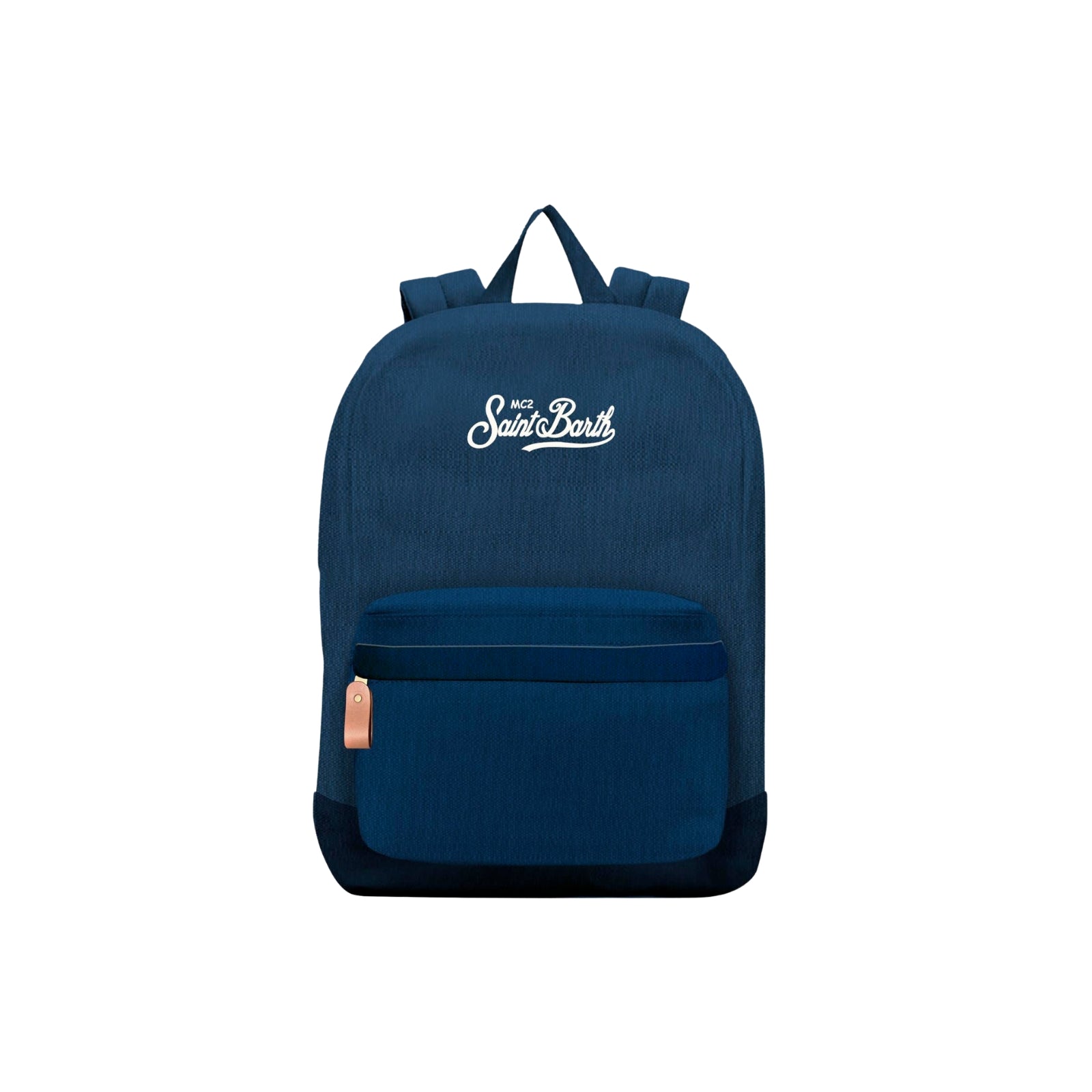 Backpack in canvas con struttura morbida - BLU