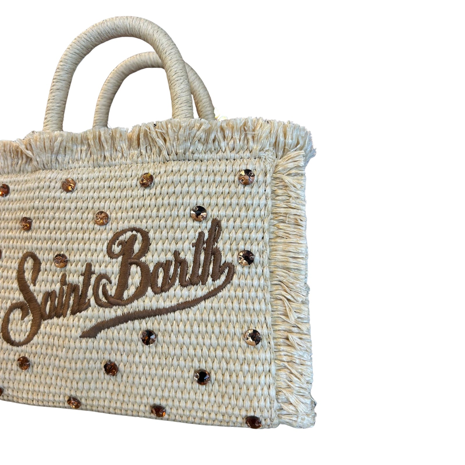 Borsa in paglia Mini Vanity