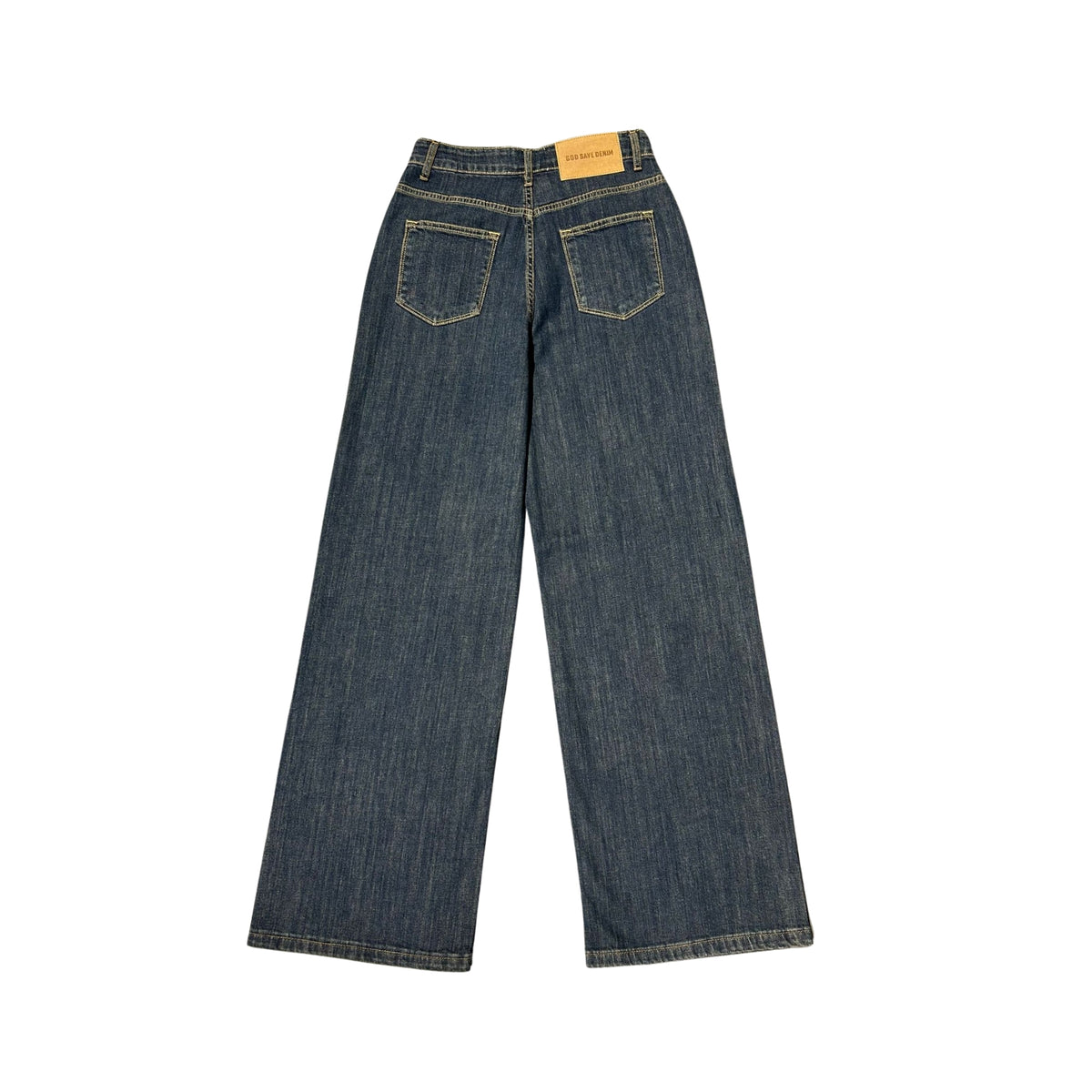 Jeans Selene a palazzo 5 tasche - Denim