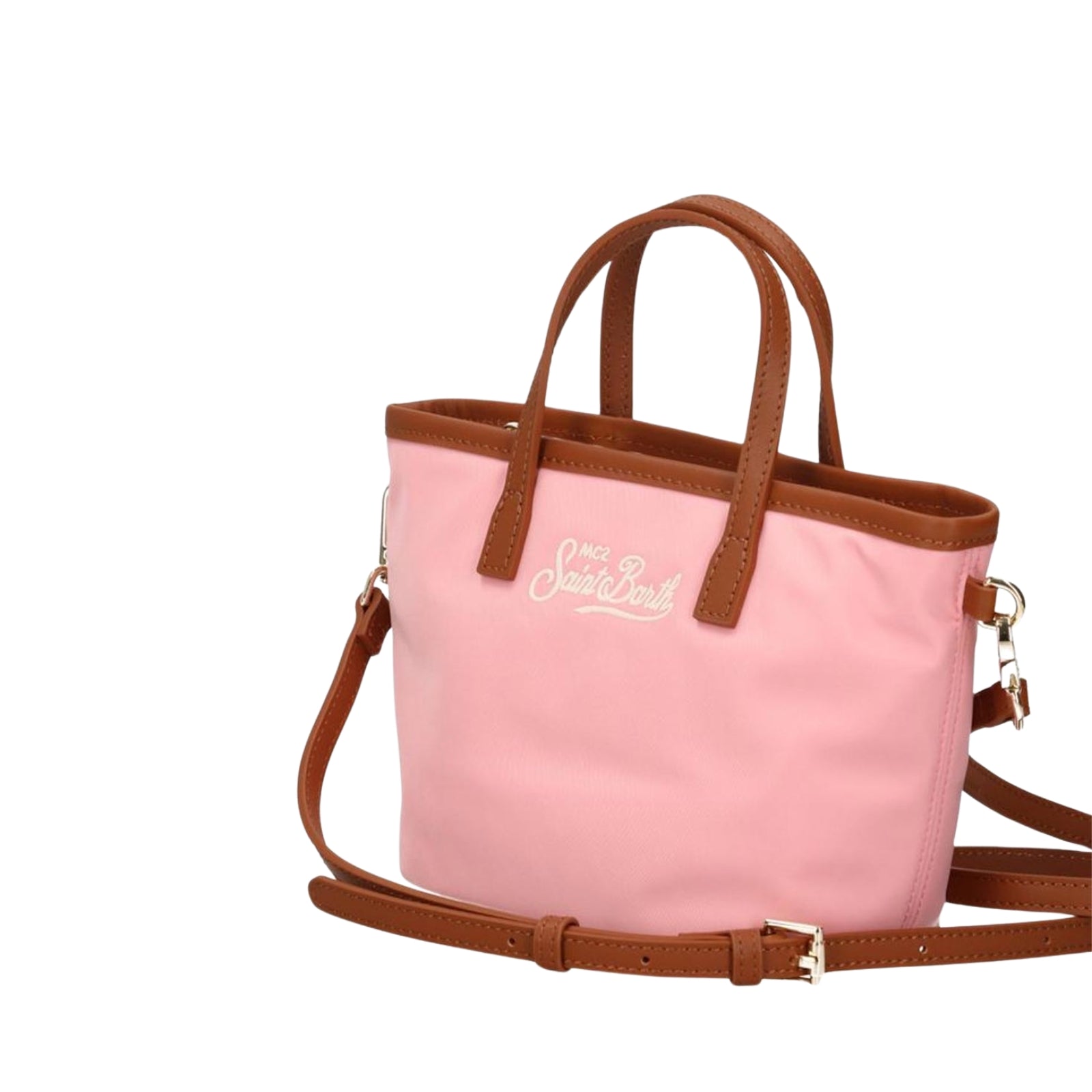 Borsa City mini in nylon - ROSA