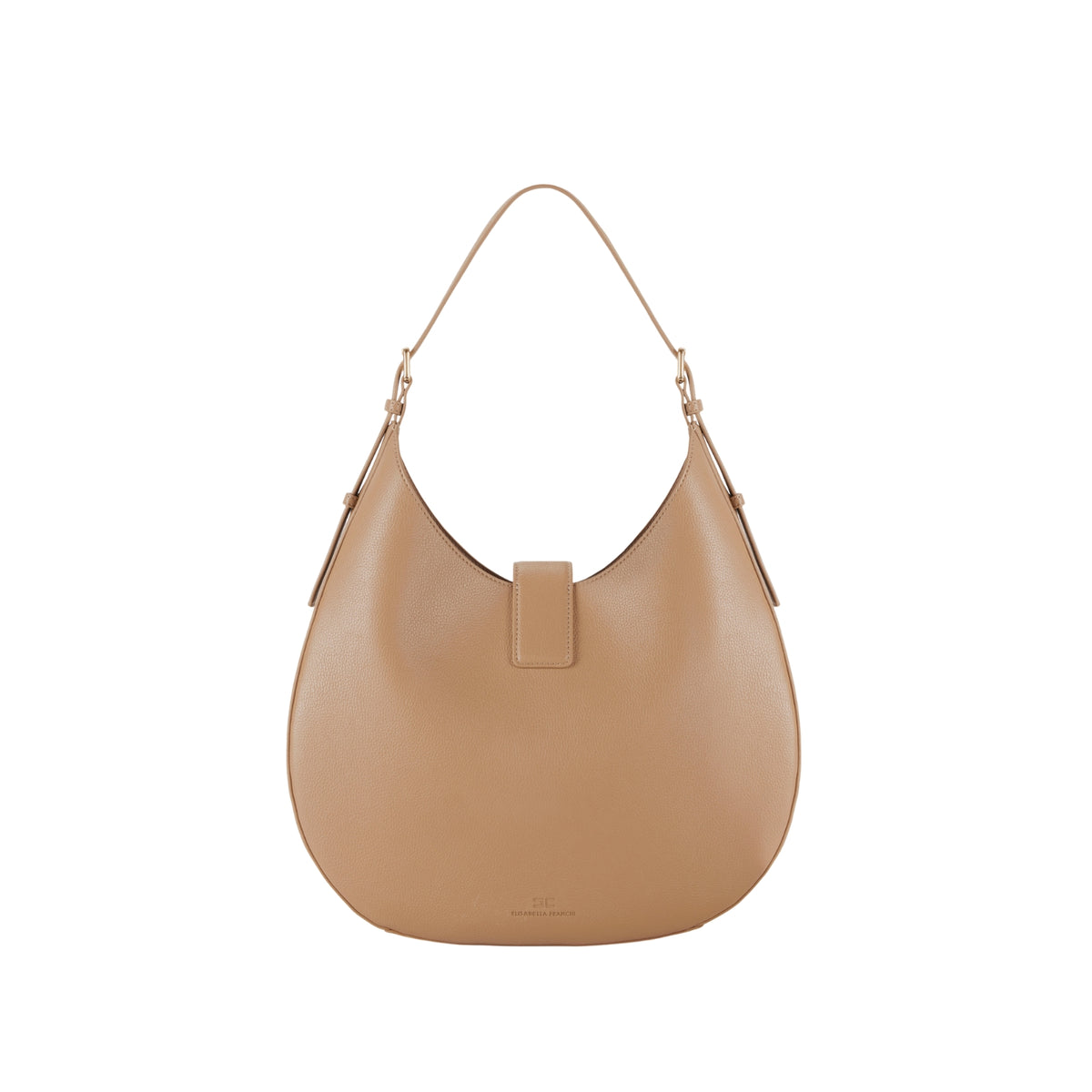 EF Borsa hobo tonda con charm - Argilla