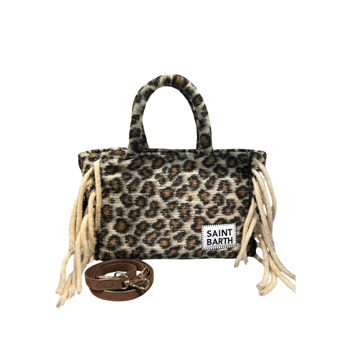 Borsa Colette con frange laterali - Maculata