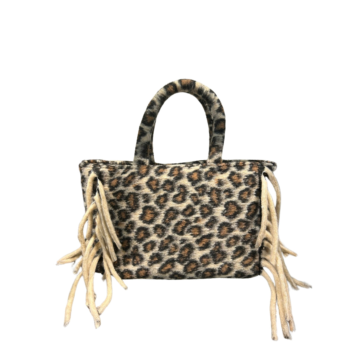 Borsa Colette con frange laterali - Maculata