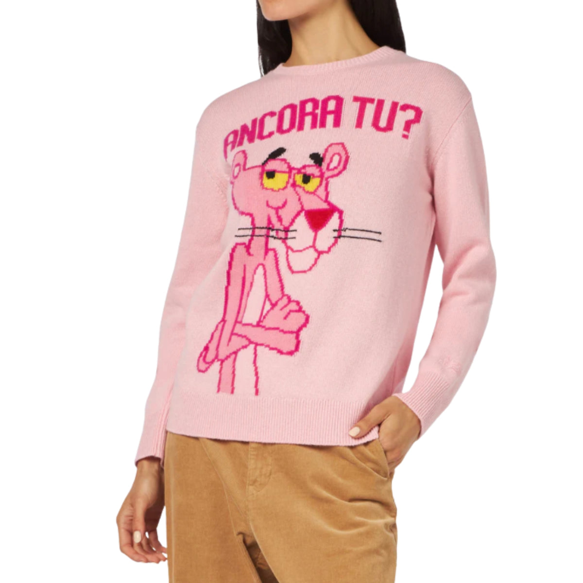 Maglione New Queen versatile - Rosa