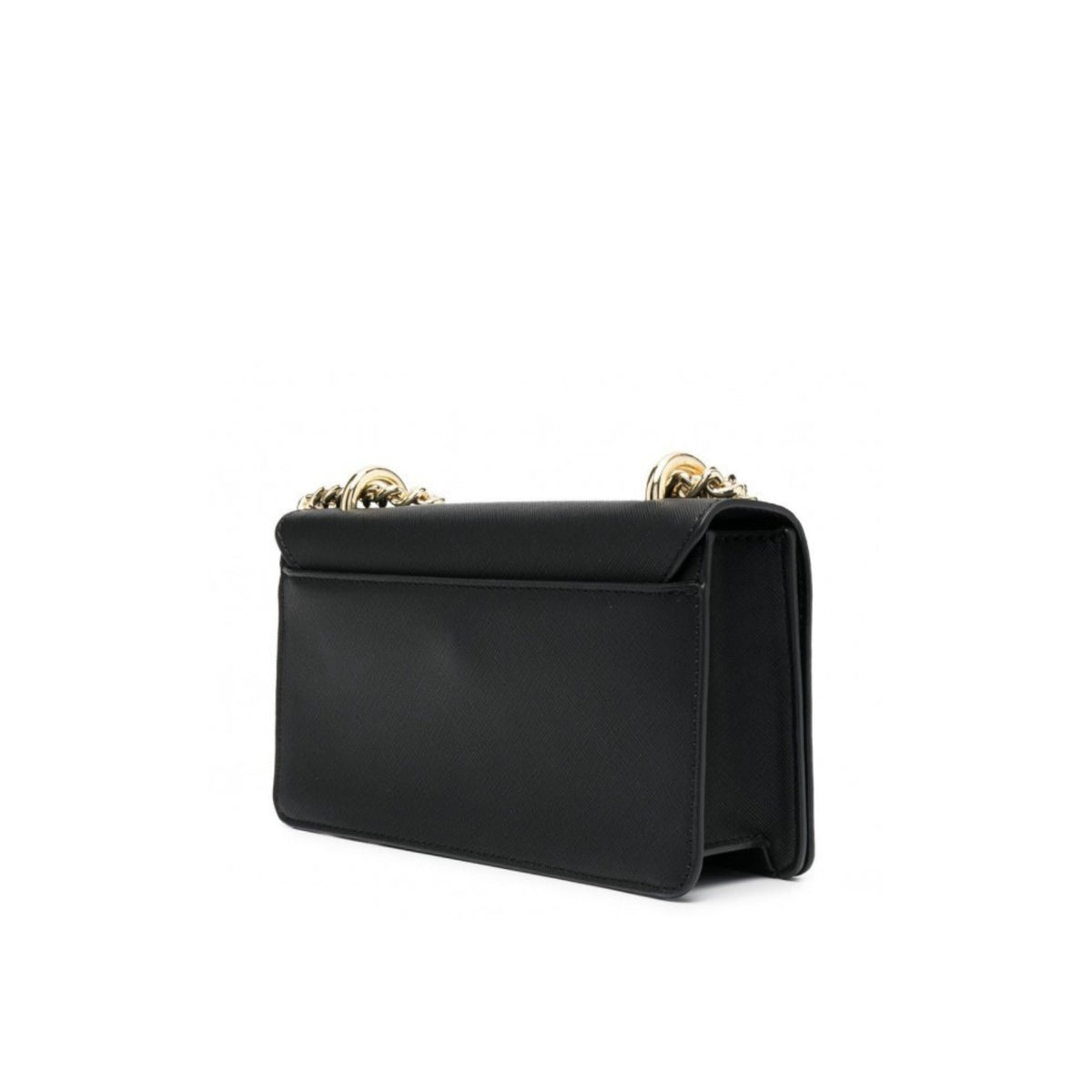 Borsa con placca oro Versace Jeans - Nero