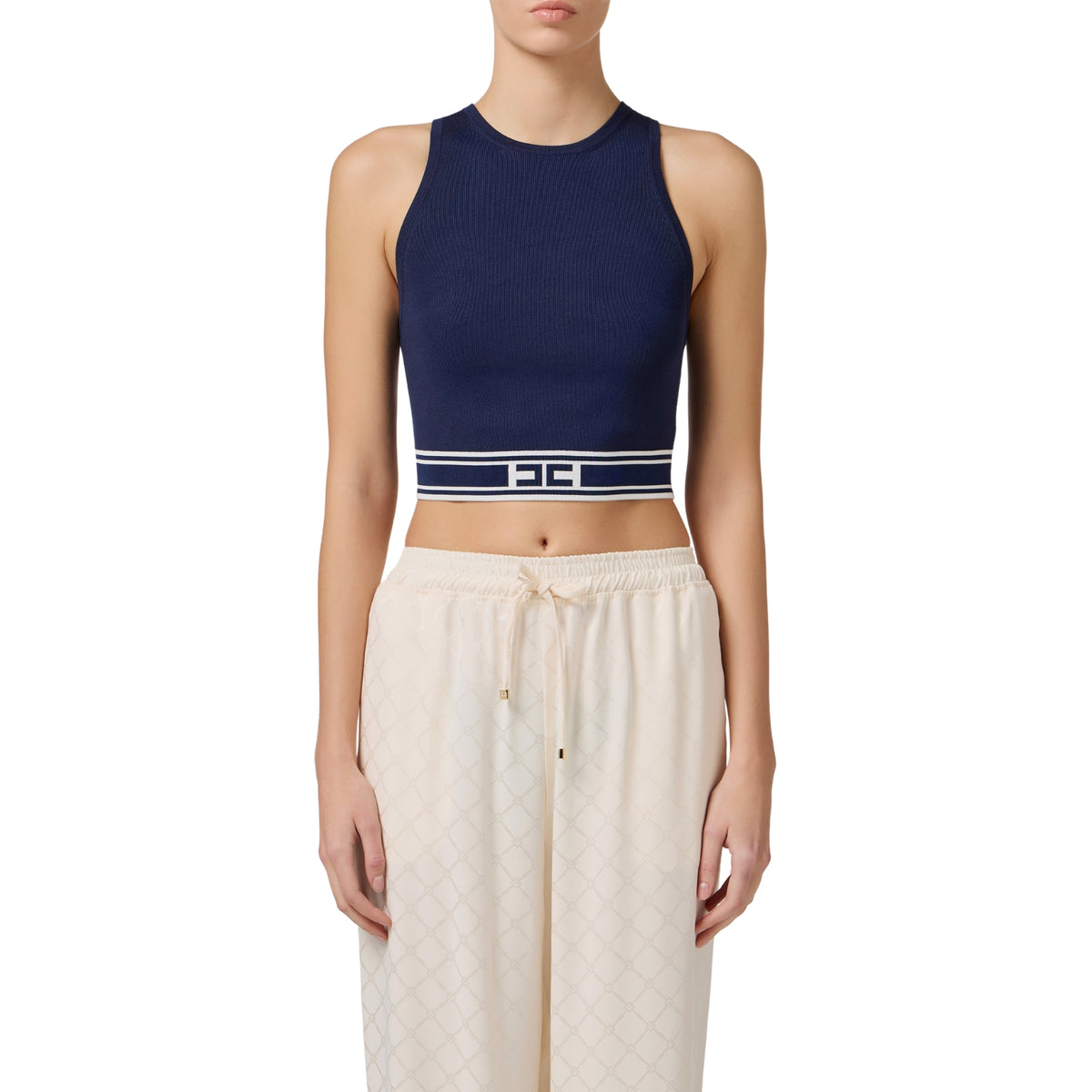Top cropped schiena a vogatore - Oltremare