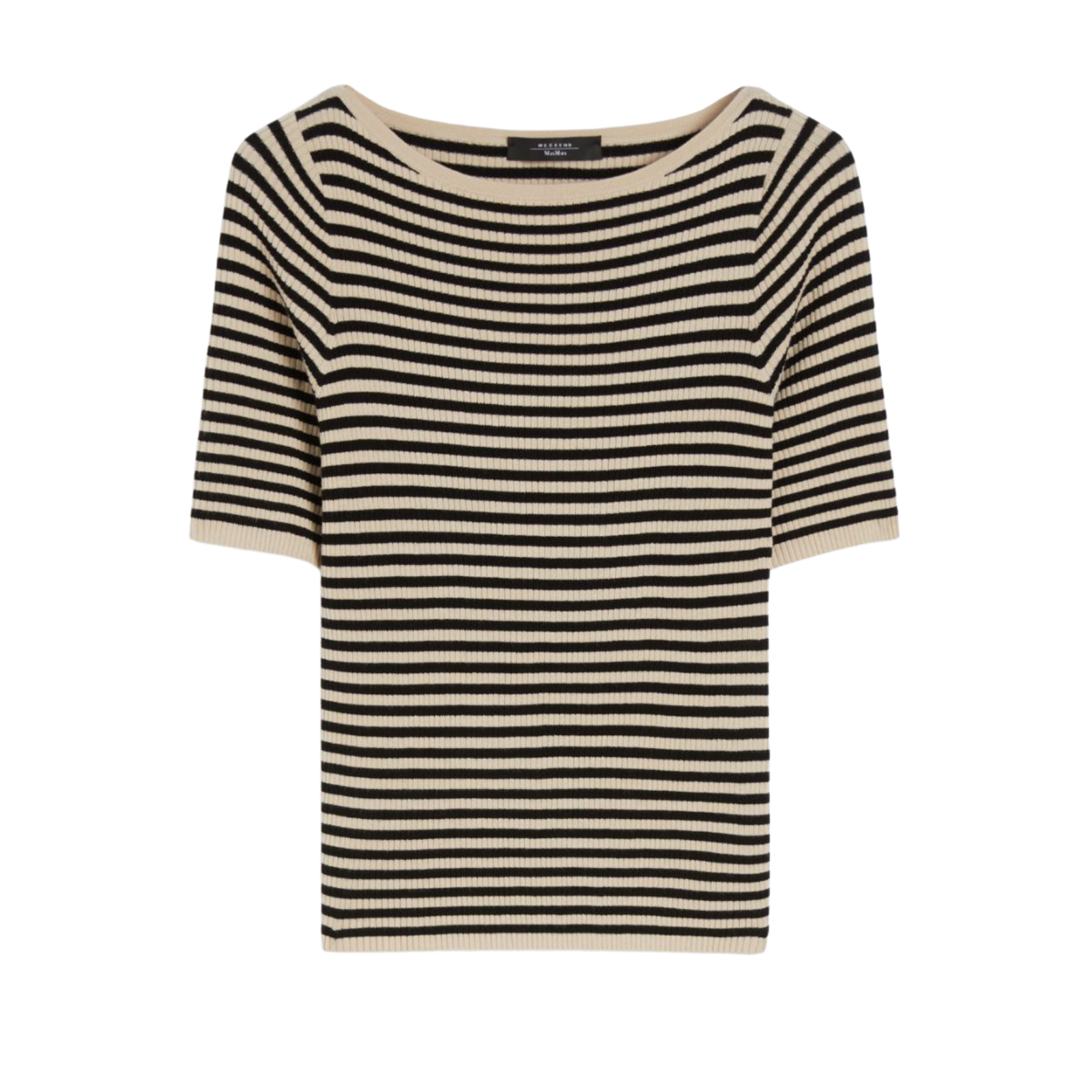 T-shirt aderente in viscosa stretch - Marco Masi Fashion Store
