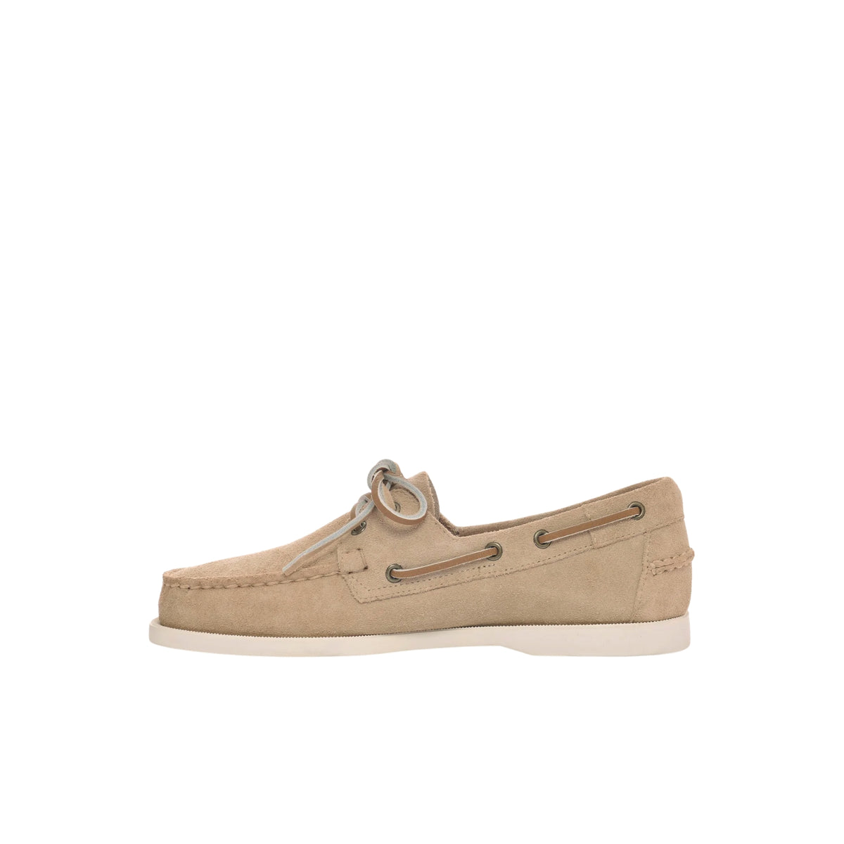 Scarpa da barca Portland in pelle scamosciata - Beige