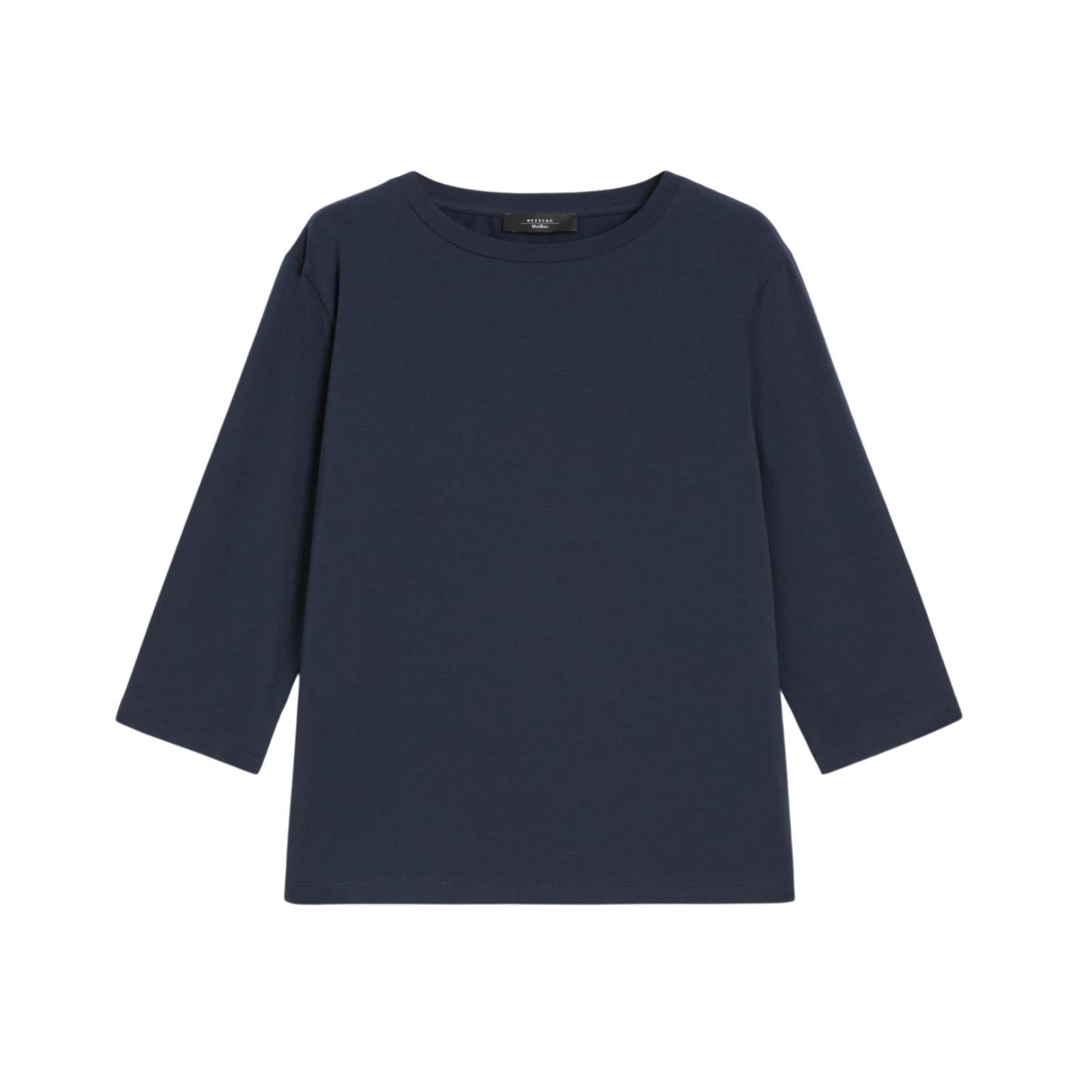 T-shirt in jersey di cotone - BLU - Marco Masi Fashion Store
