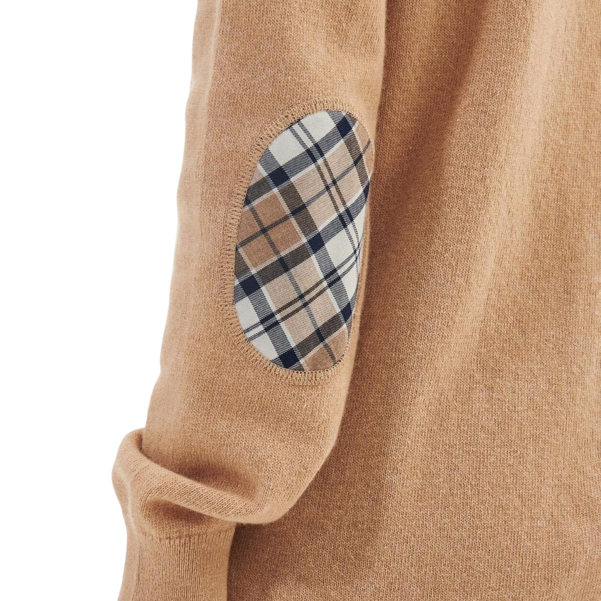 Felpa Pendle in misto lana e cotone - Caramello