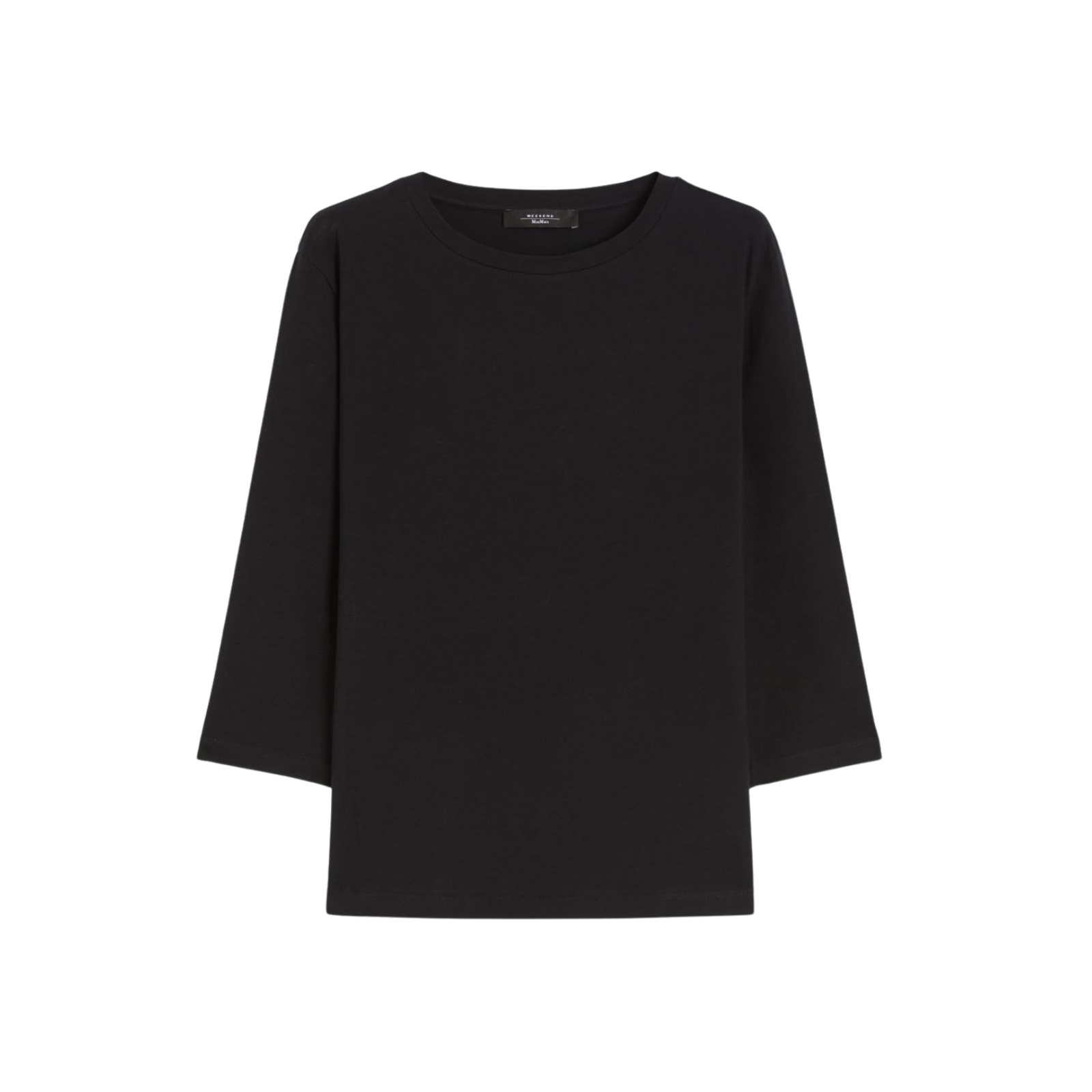 T-shirt in jersey di cotone - NERO - Marco Masi Fashion Store