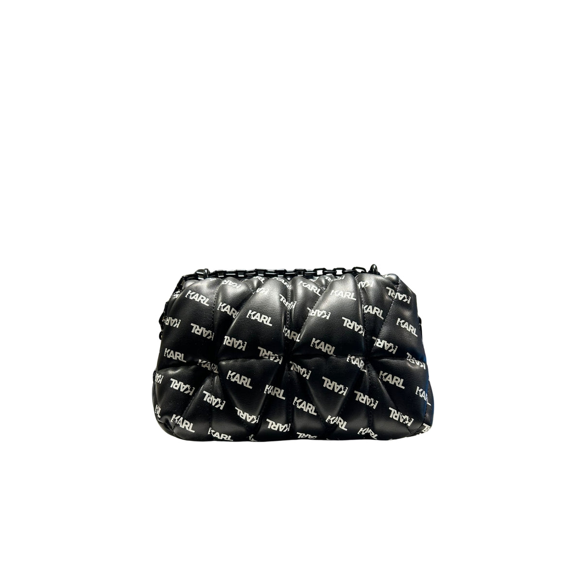 Borsa K/Studio print con tracolla - Black