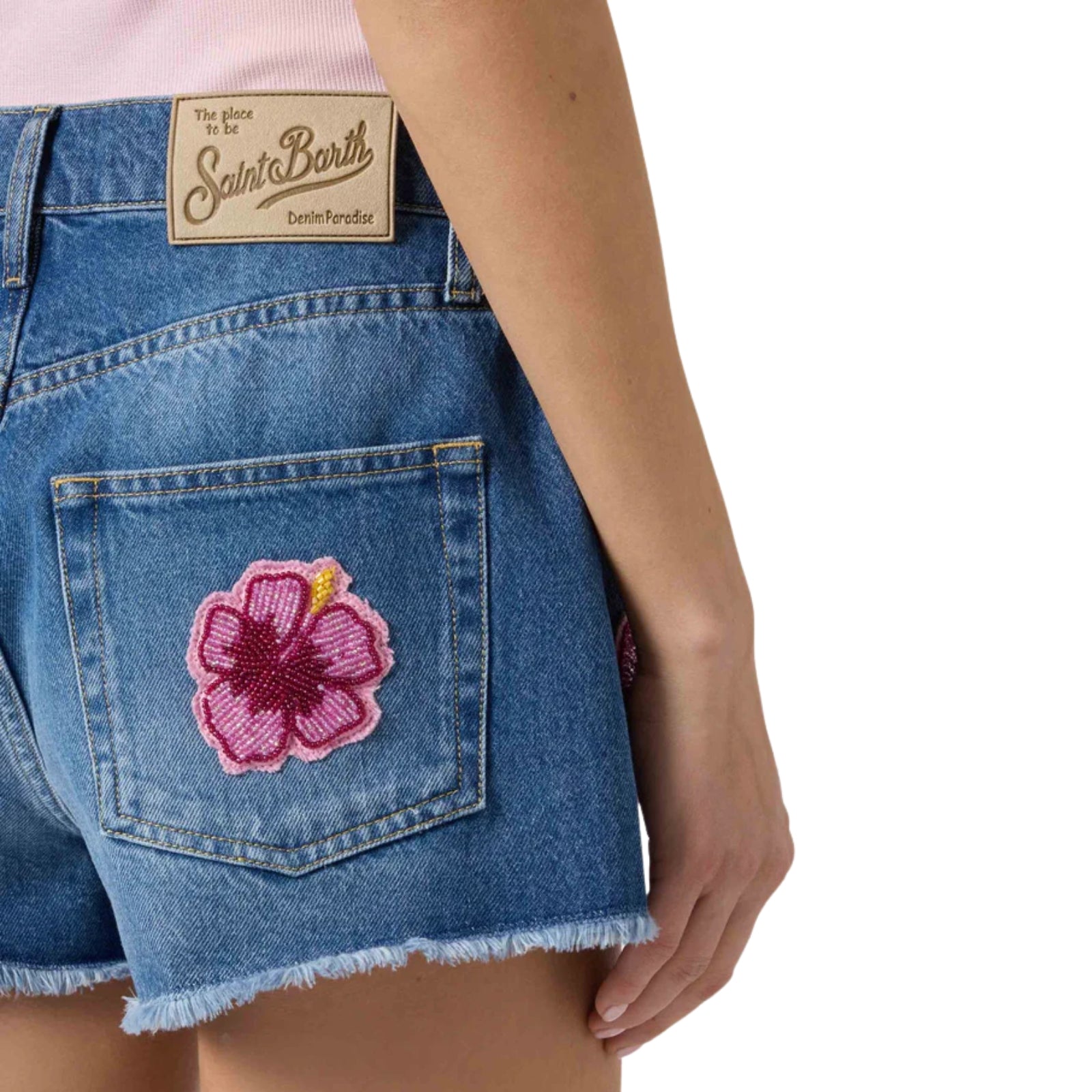 Shorts in denim blu Musa