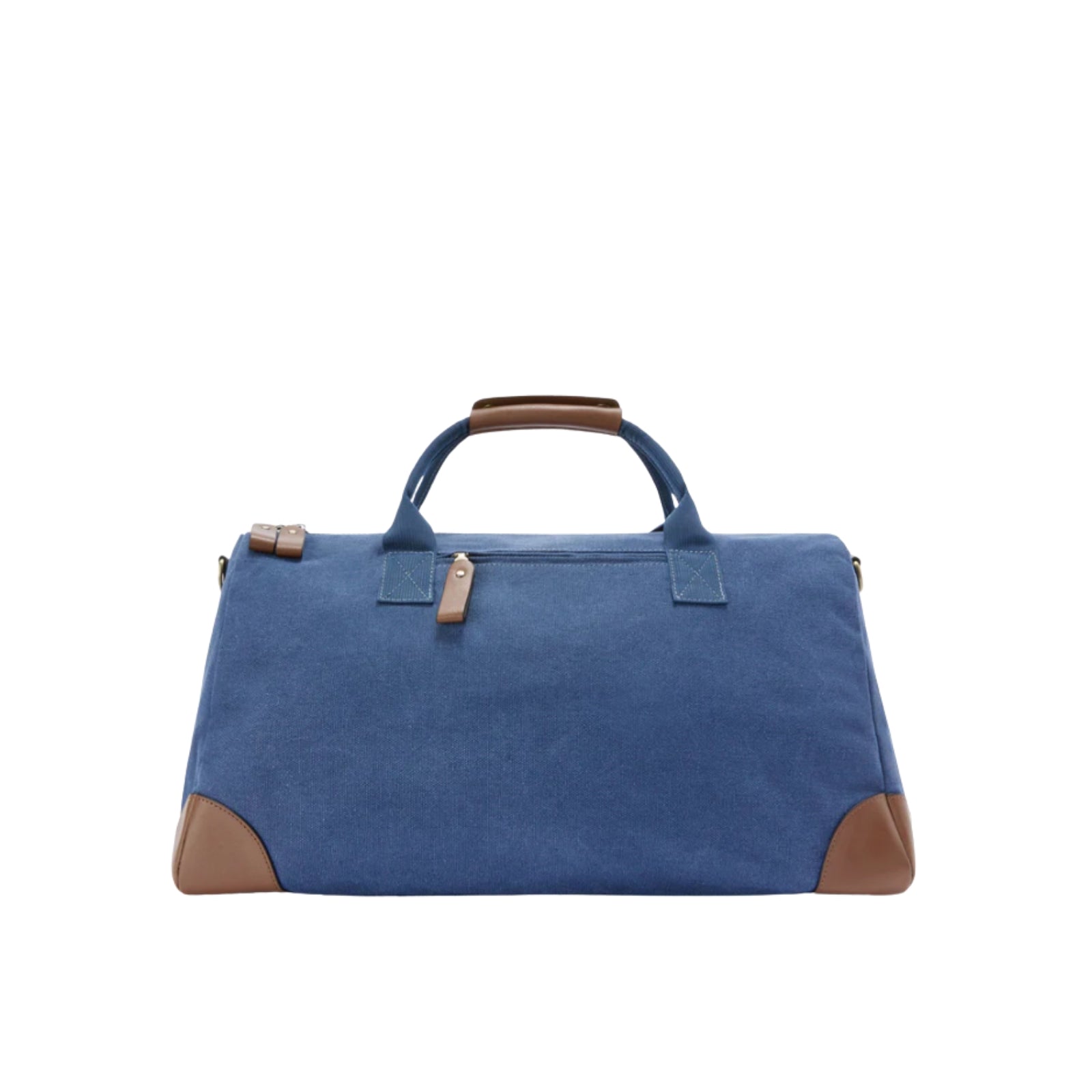 Borsone Daily in misto cotone con logo ricamato - BLU