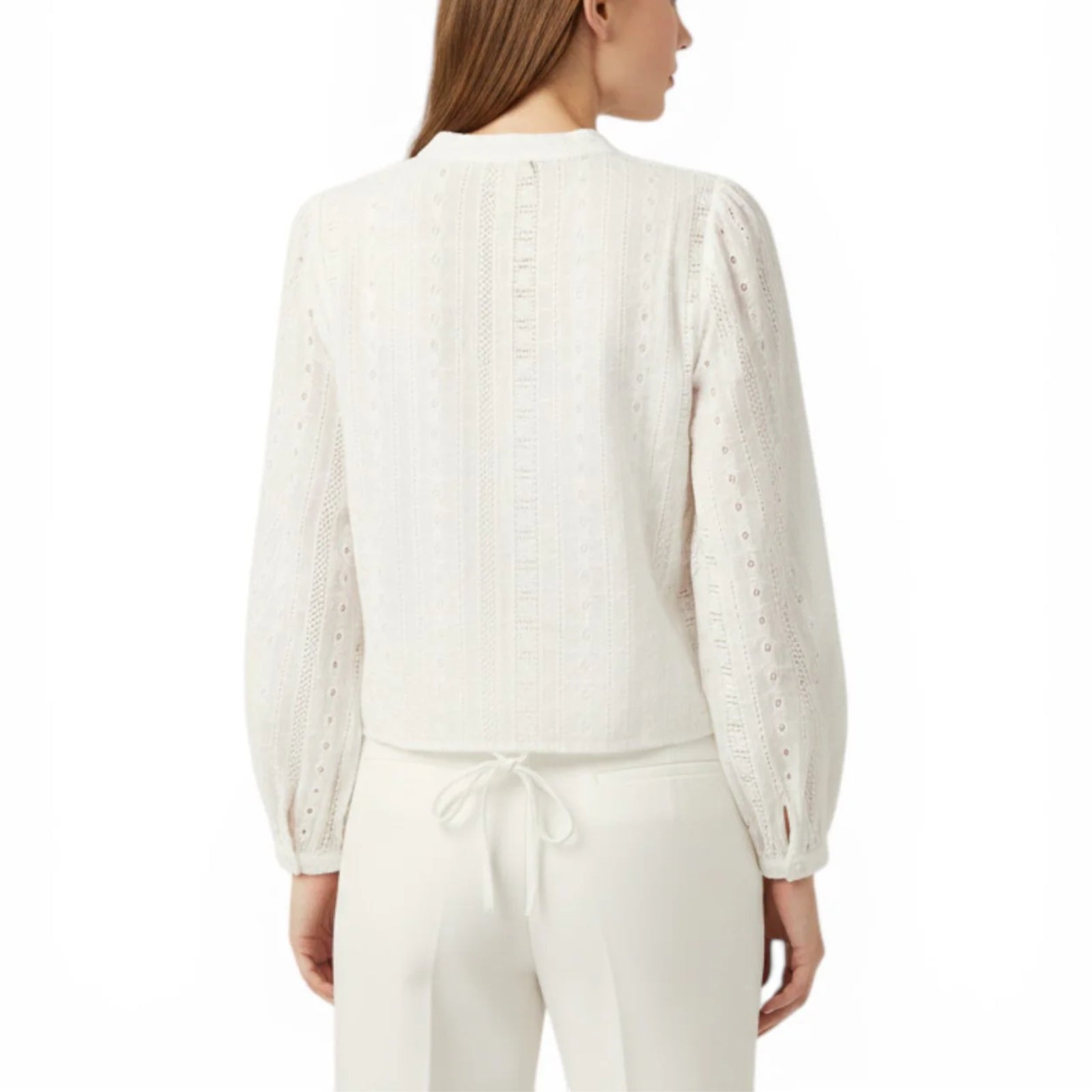 Blusa Evie in pizzo sangallo