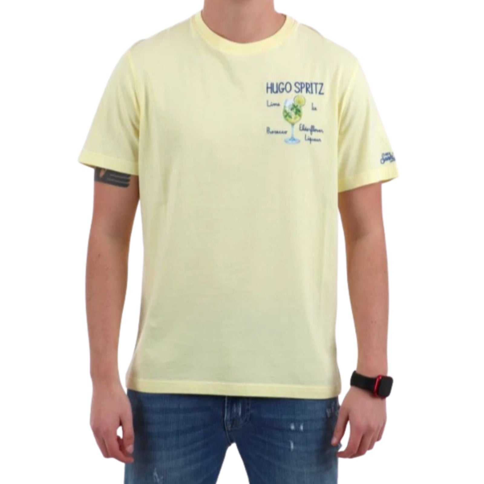 T-shirt Portofino Hugo Spritz - GIALLO