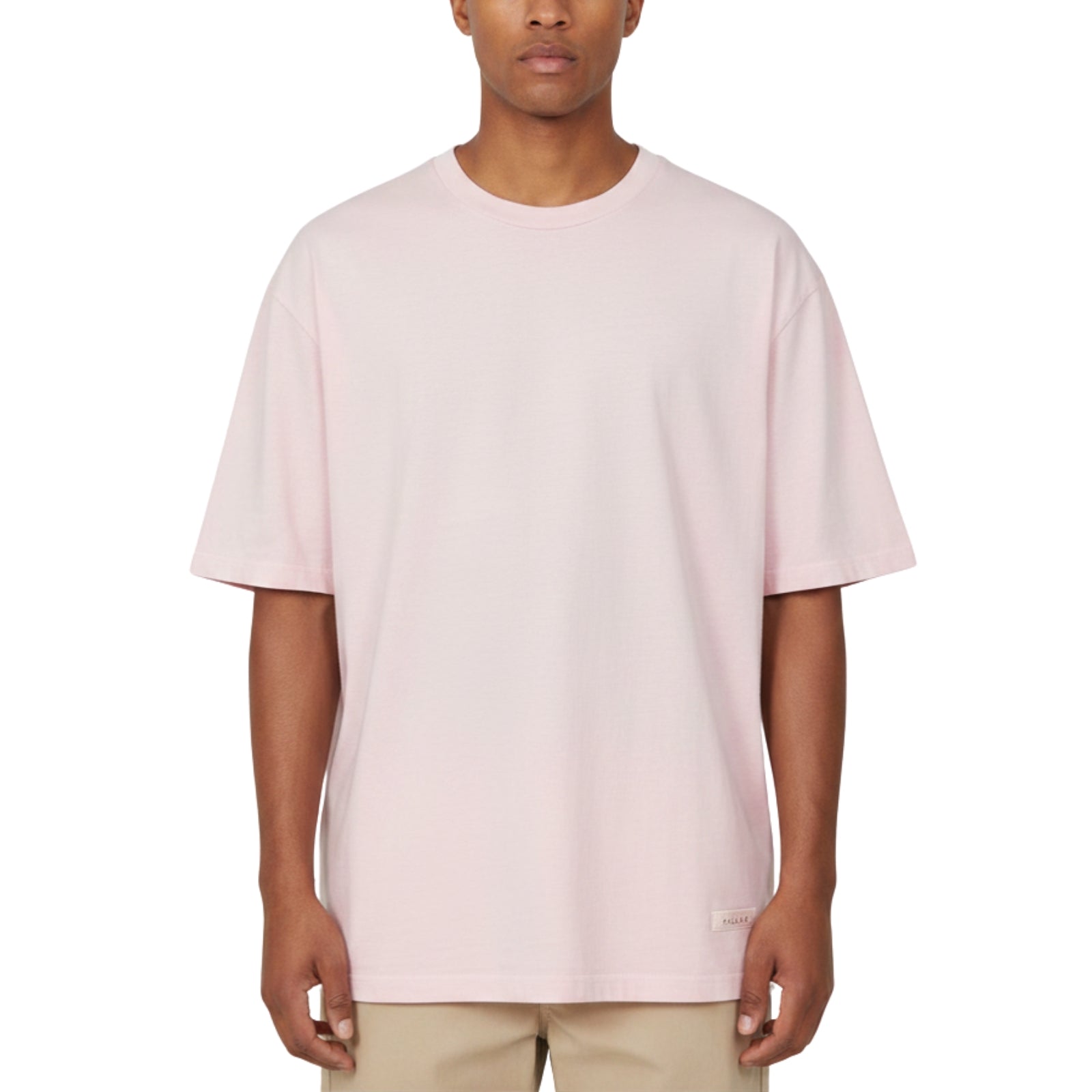 T-Shirt Fit.Basic Tinto Old - ROSA
