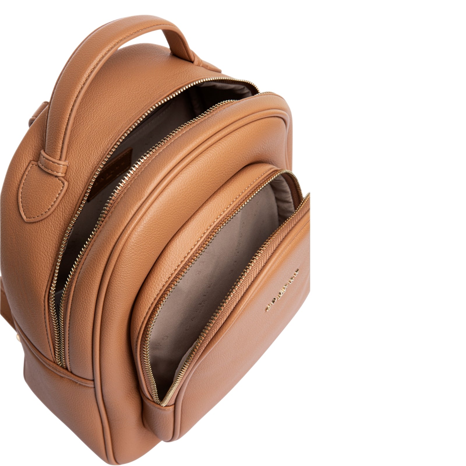 Regular back pack essential - CARAMELLO
