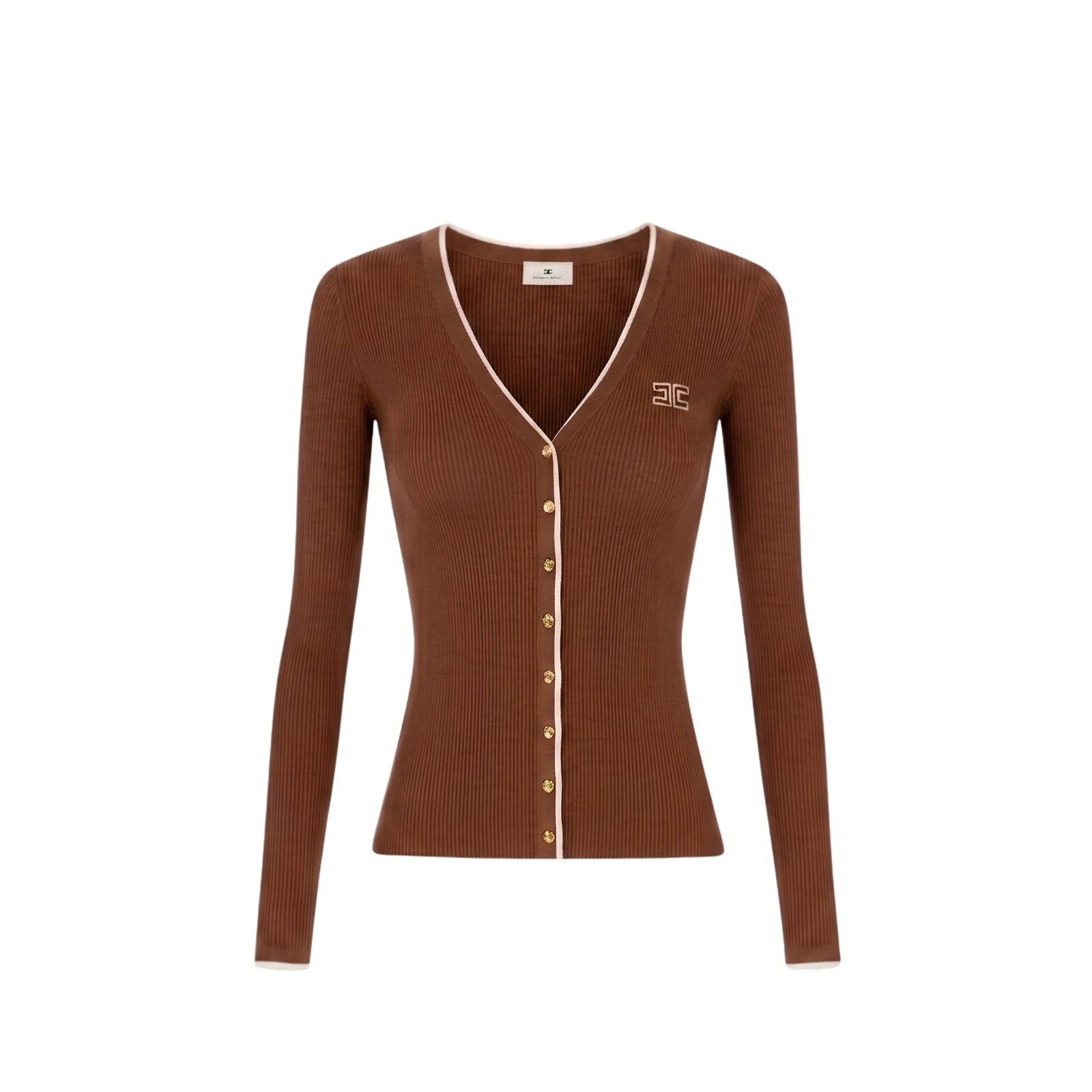 Cardigan in maglia a costine - SIGARO
