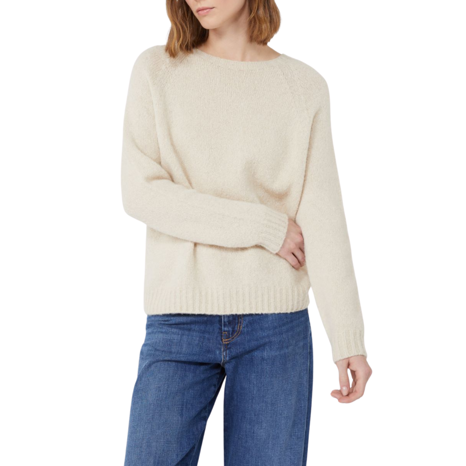 Maglia in alpaca e cotone - Marco Masi Fashion Store