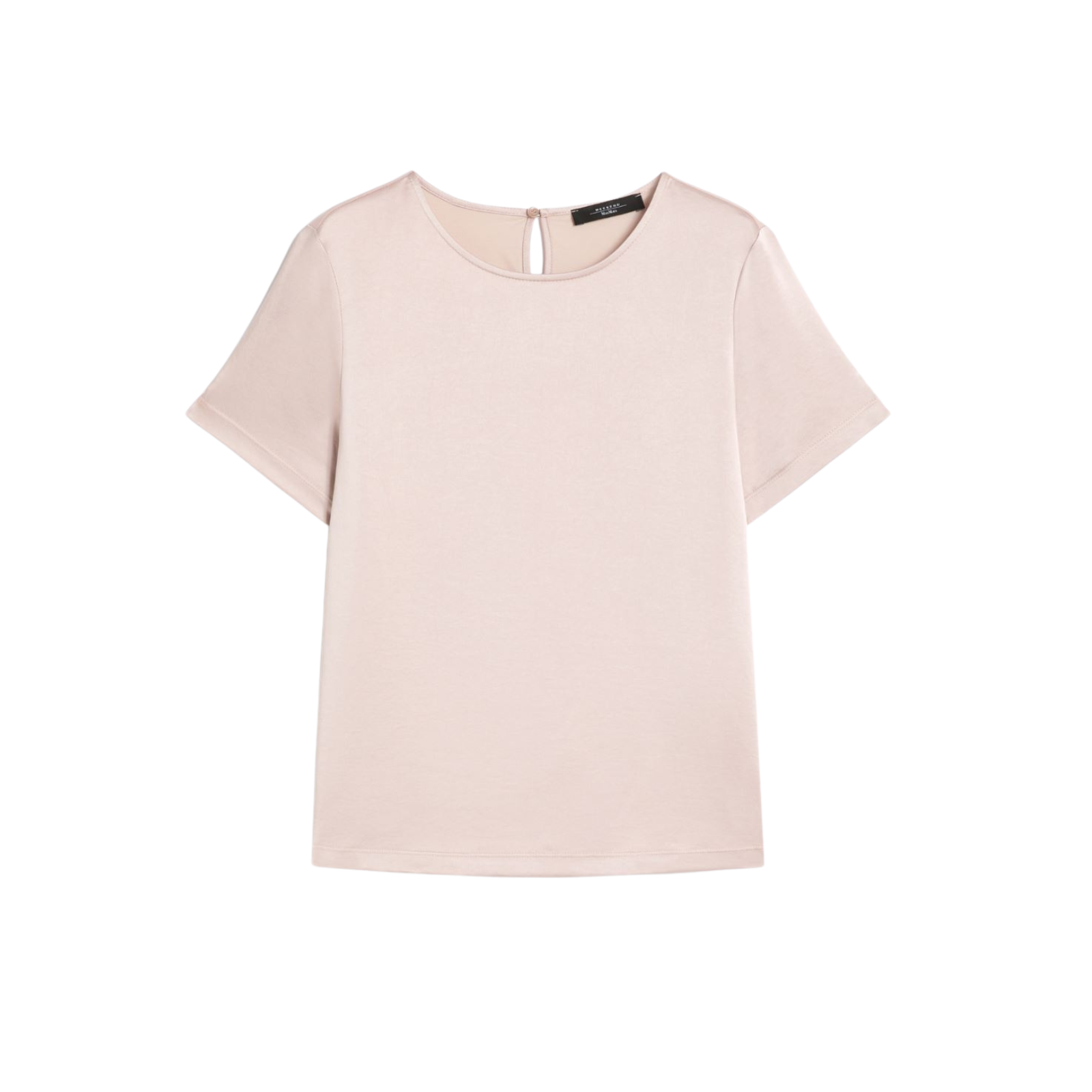 T-shirt in raso e jersey - CIPRIA - Marco Masi Fashion Store