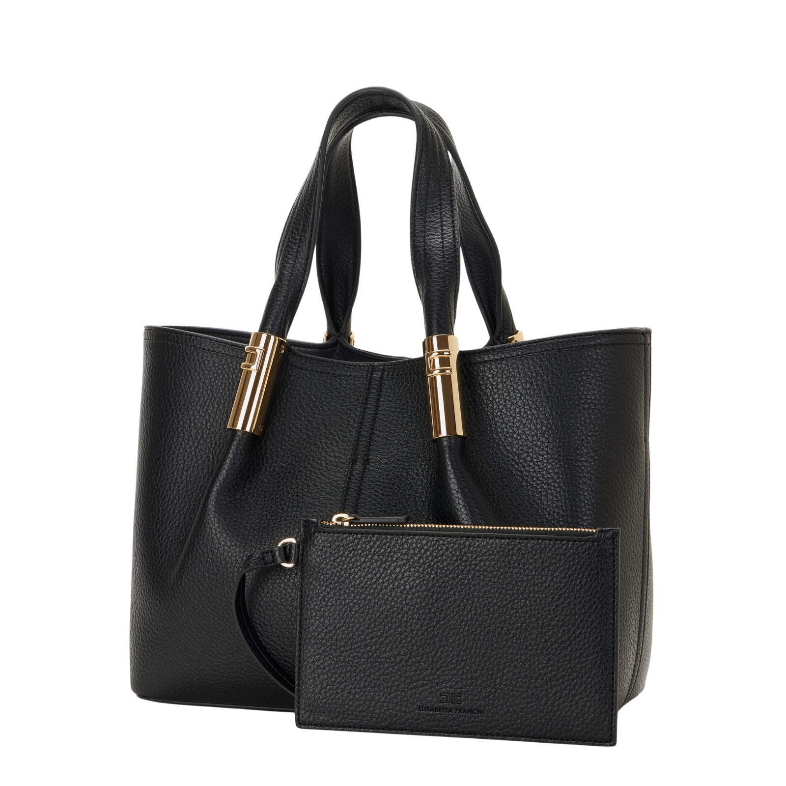 Tote media con dettagli logo