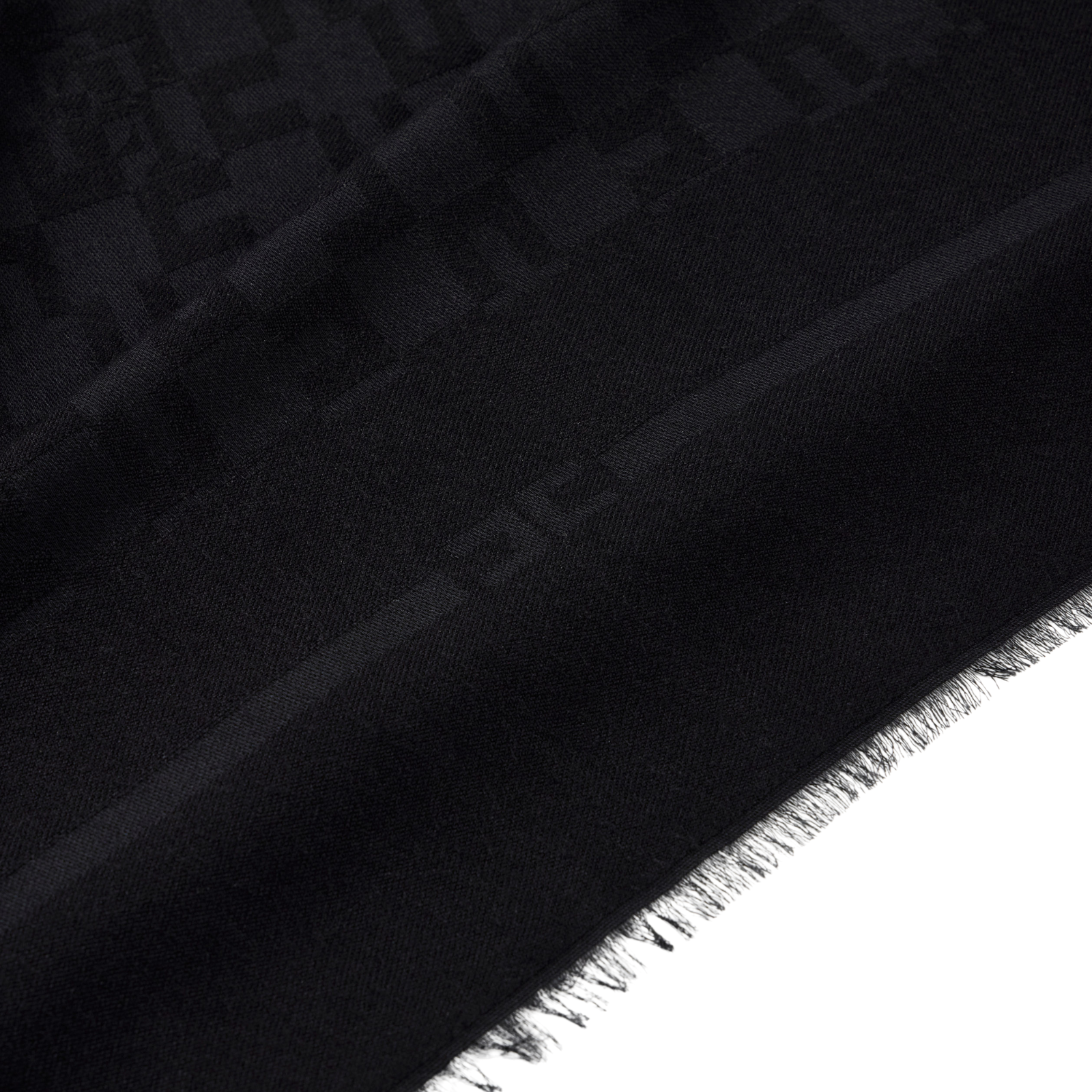 Sciarpa con pattern logo