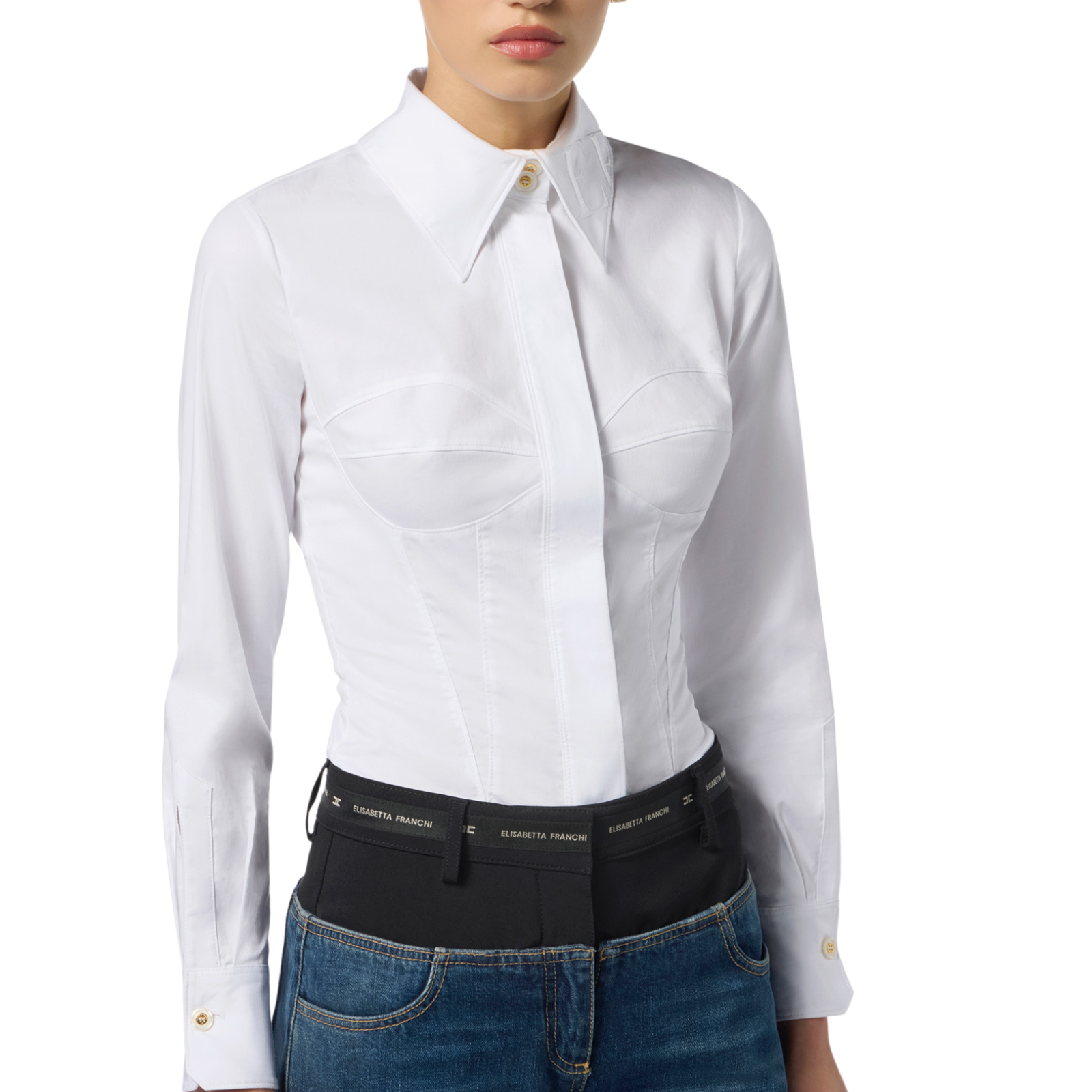 Camicia in popeline di cotone