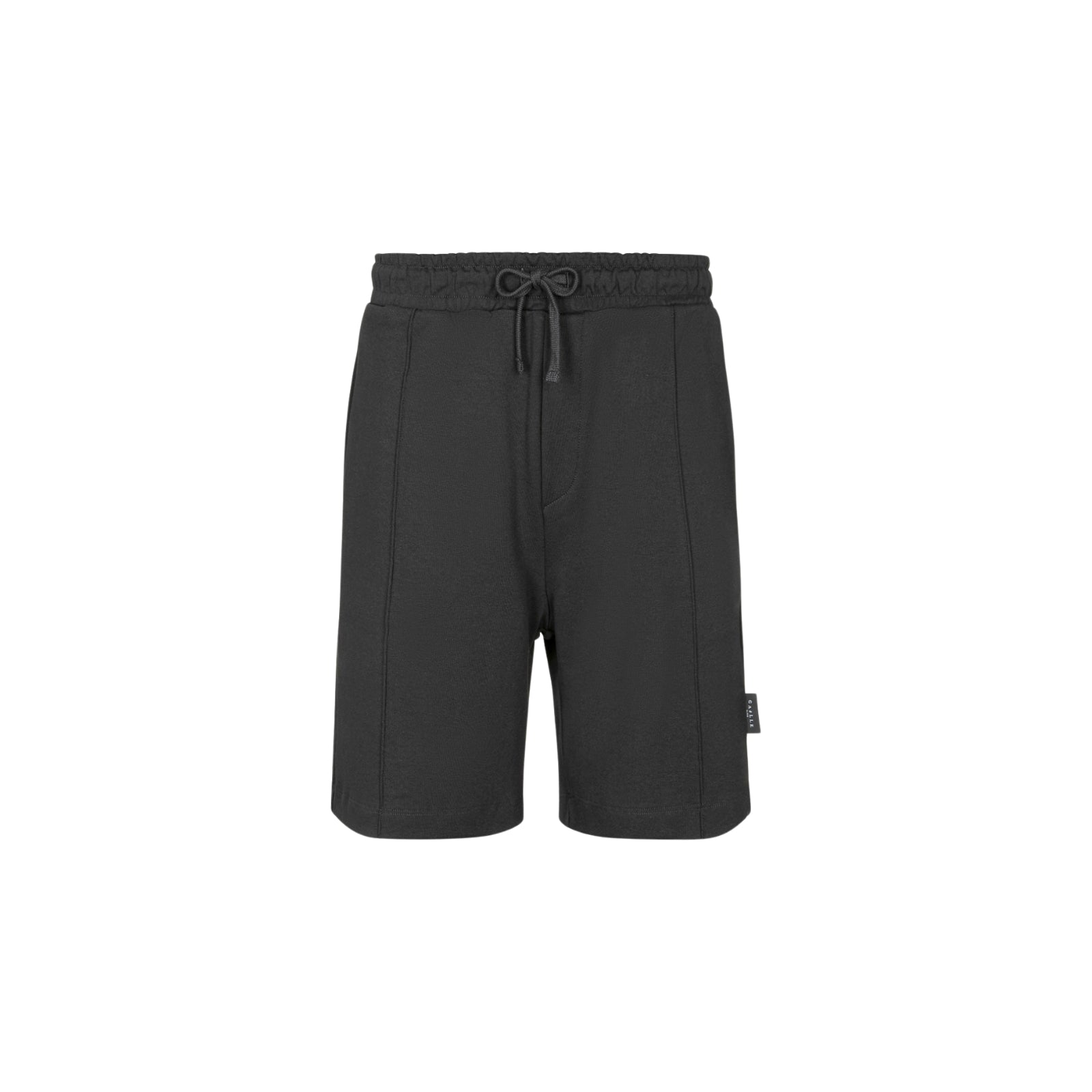 Bermuda Fit. Basket In Interlock nero
