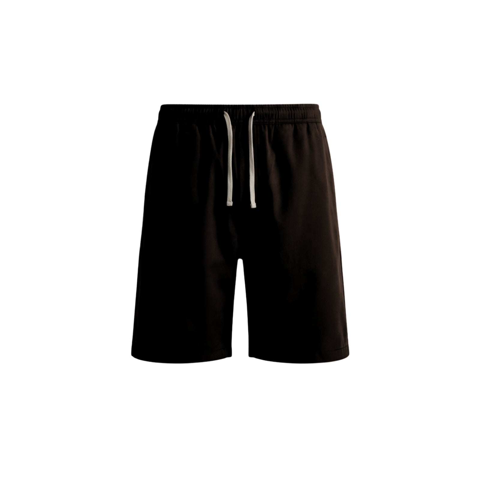 Bermuda In Poliviscosa con elastico in vita - NERO