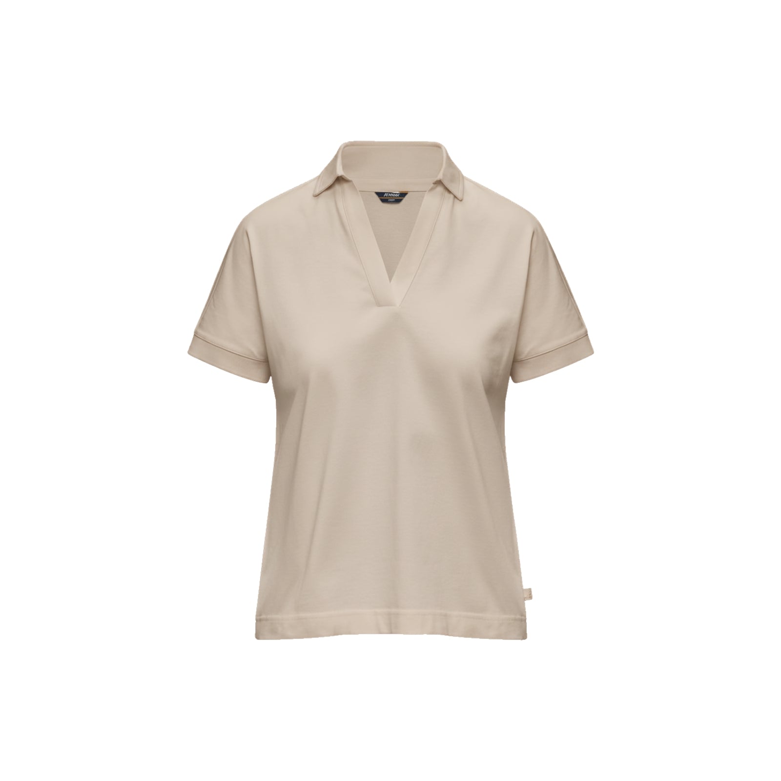 Polo ISELIE JERSEY - BEIGE
