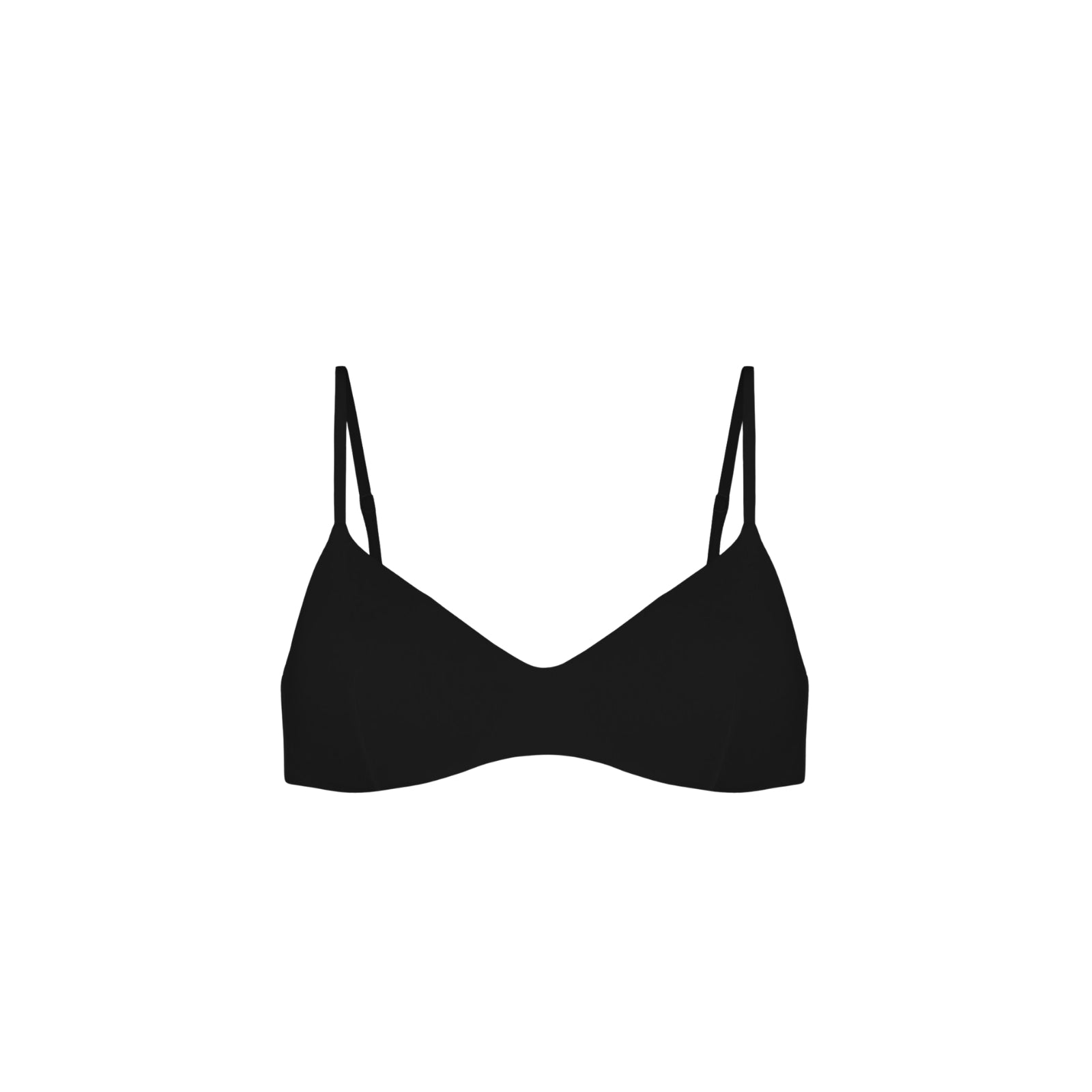 Top bralette scollato May - NERO