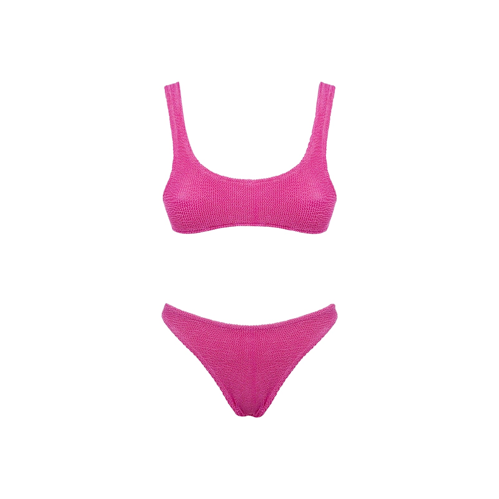Naima crinkle classico top a bralette - ROSA