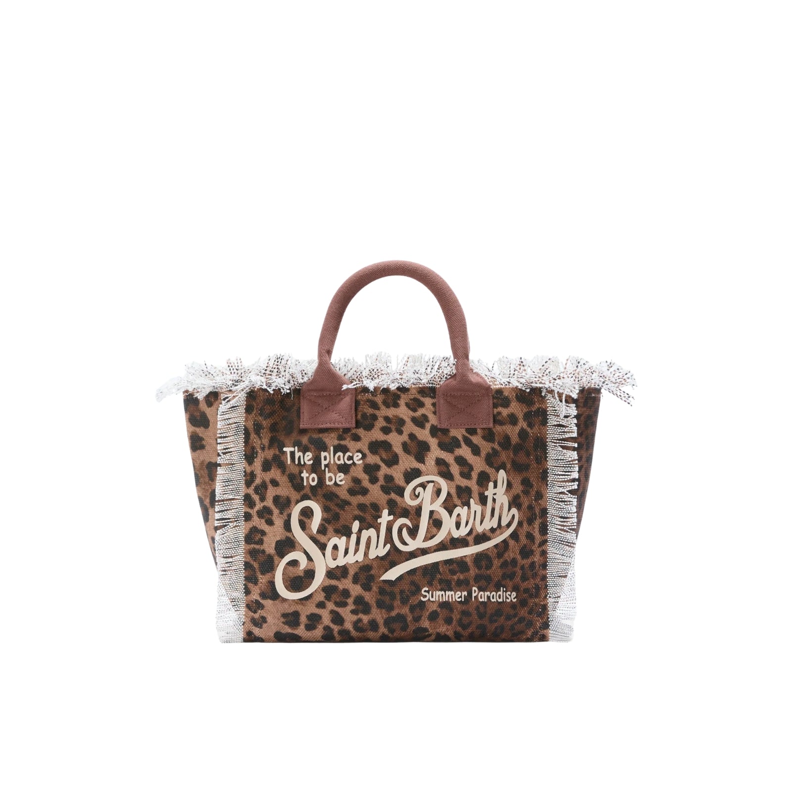 Borsa Colette in canvas di cotone - LEOPARDATO