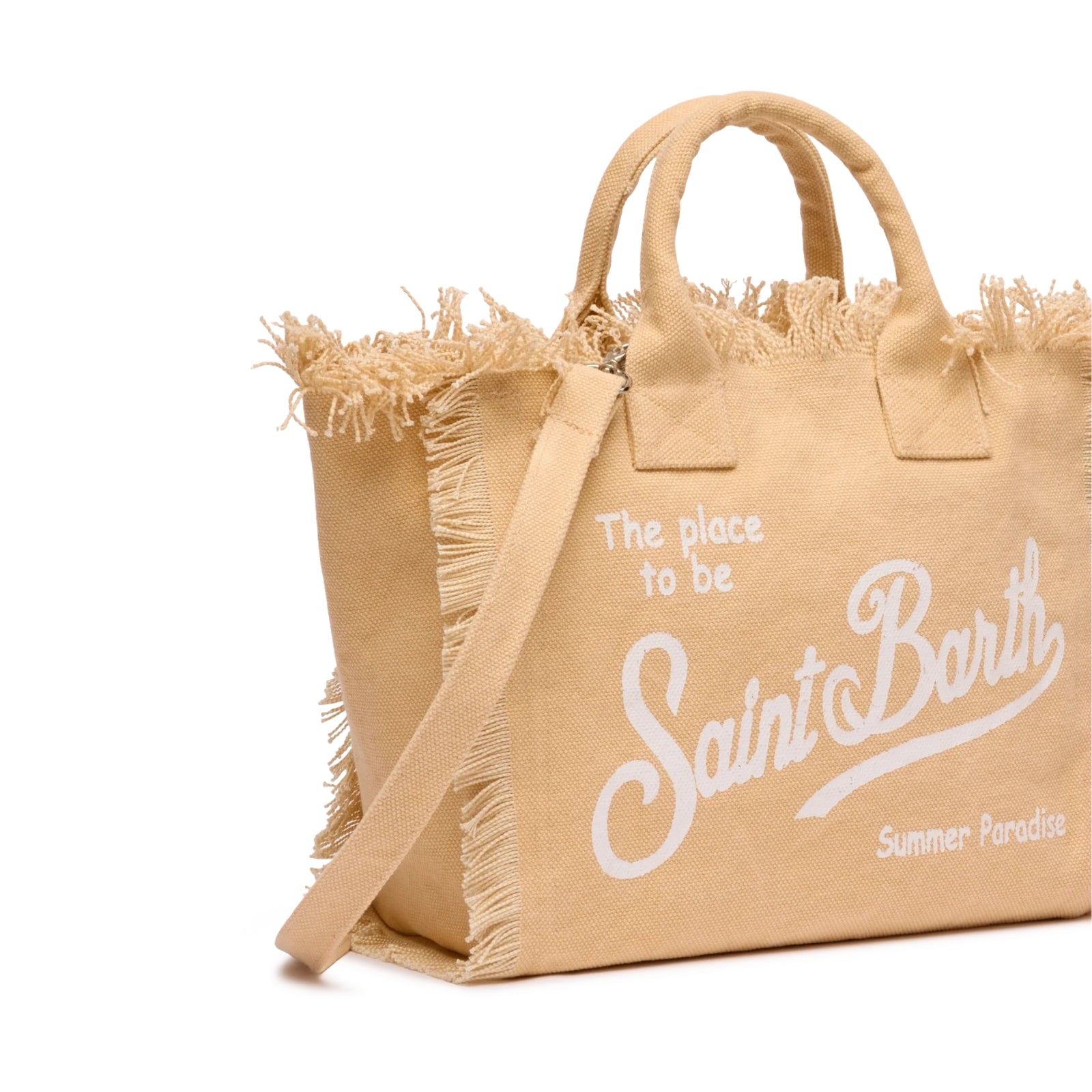 Borsa Colette in canvas di cotone - BEIGE