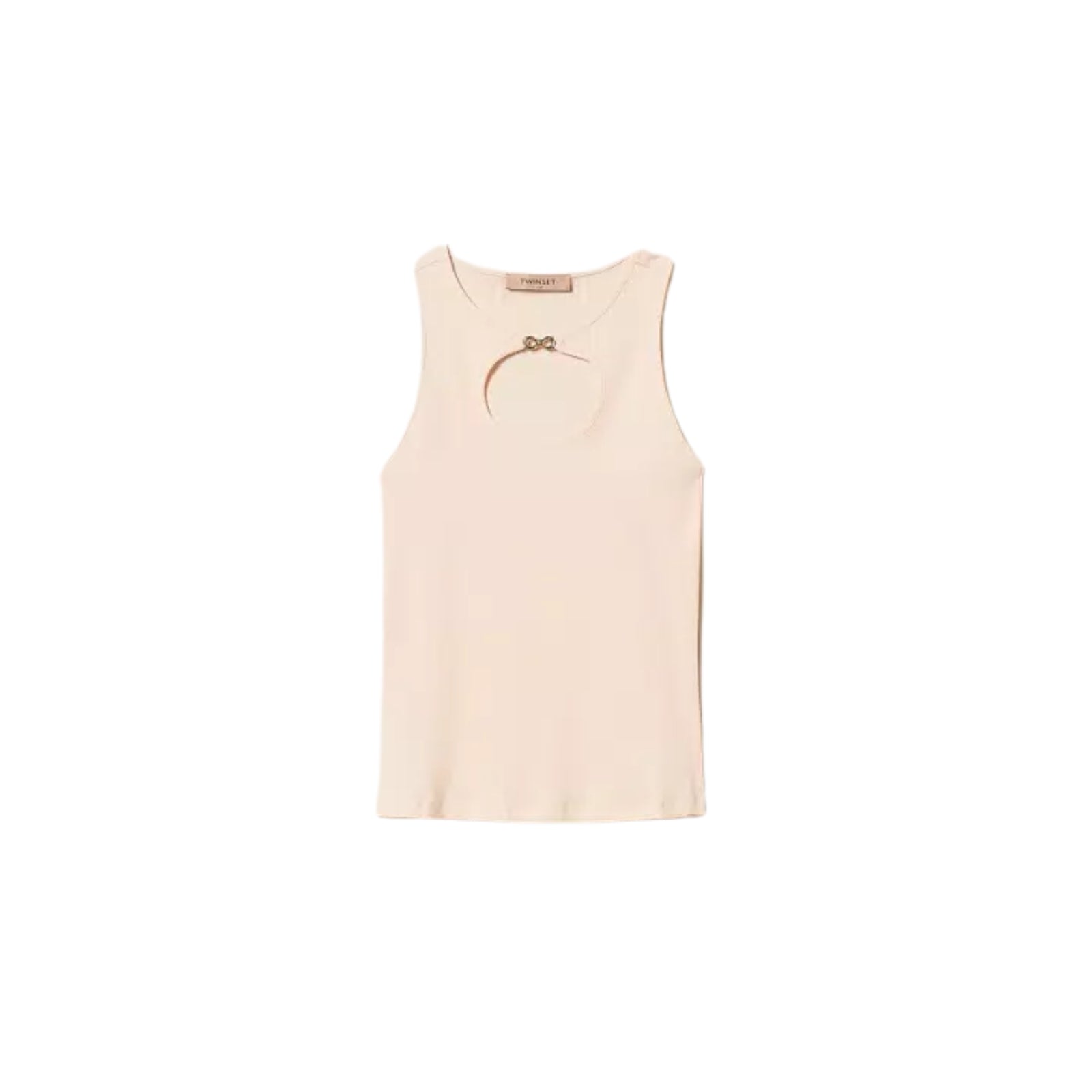 Top con apertura frontale - ROSA