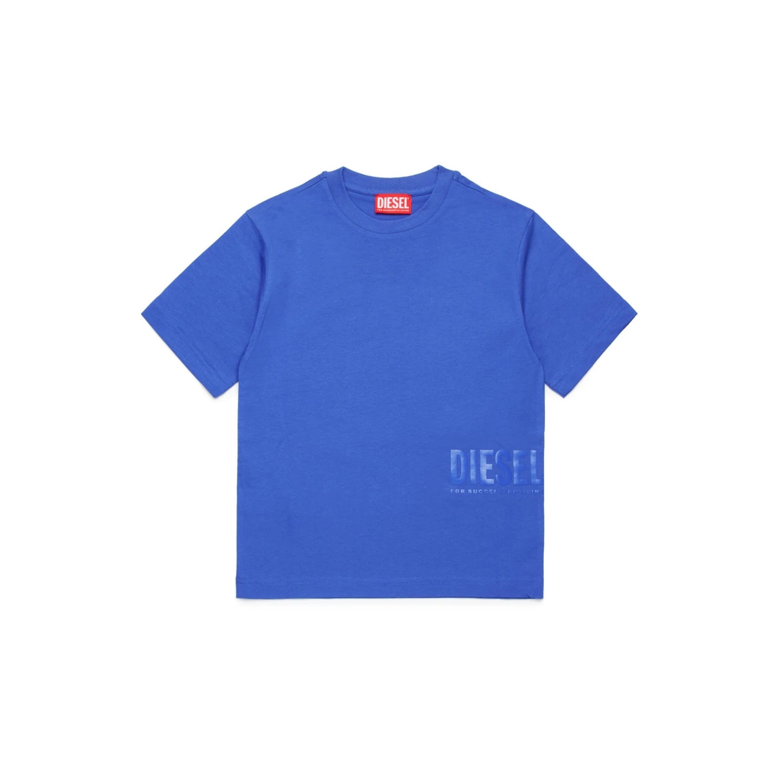 T-shirt con logo biscotto laterale - BLUETTE